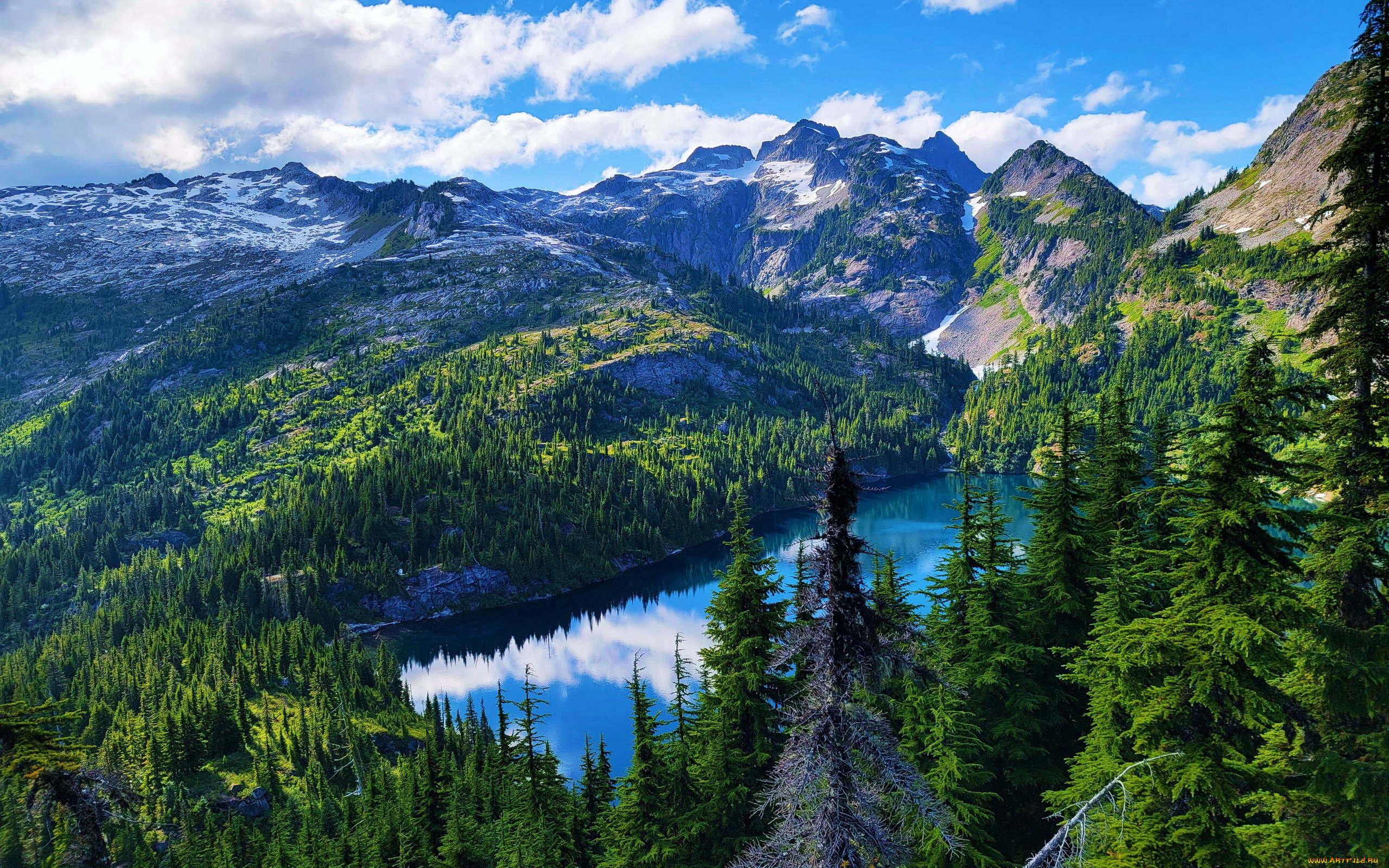 thornton, lake, north, cascades, np, природа, реки, озера, thornton, lake, north, cascades, np