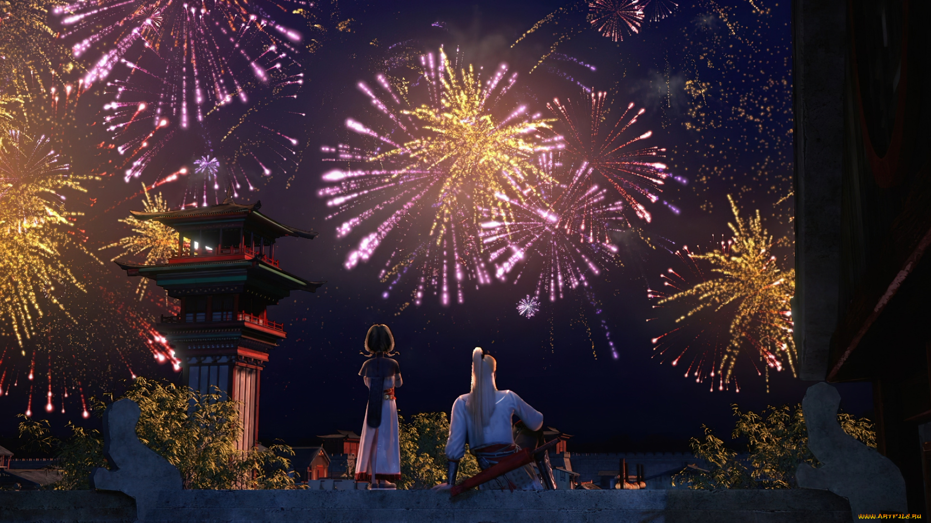 аниме, hua, jianghu, , ling, zhu, hua, jianghu, ling, zhu