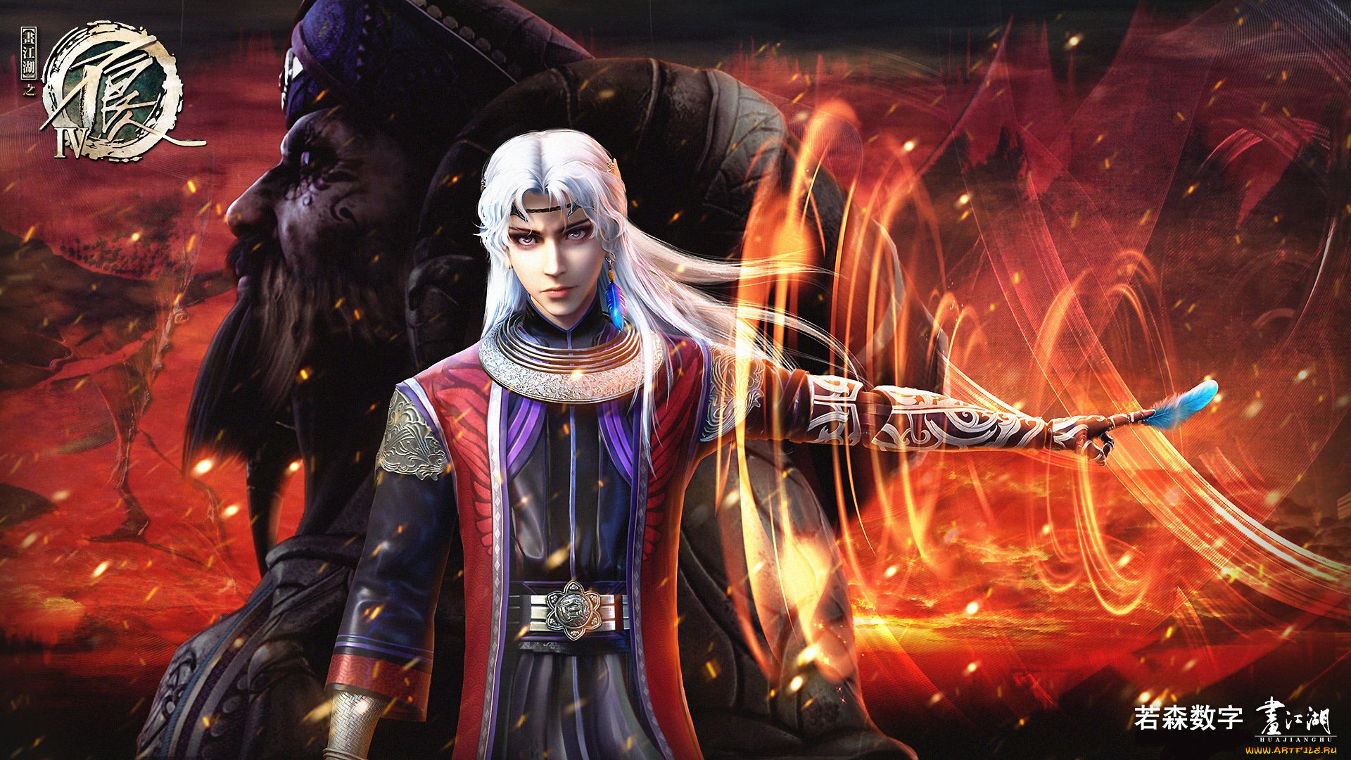 аниме, hua, jianghu, , ling, zhu, hua, jianghu, ling, zhu