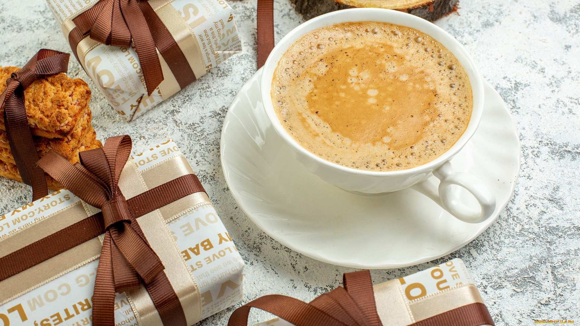 еда, кофе, , кофейные, зёрна, печенье, подарки