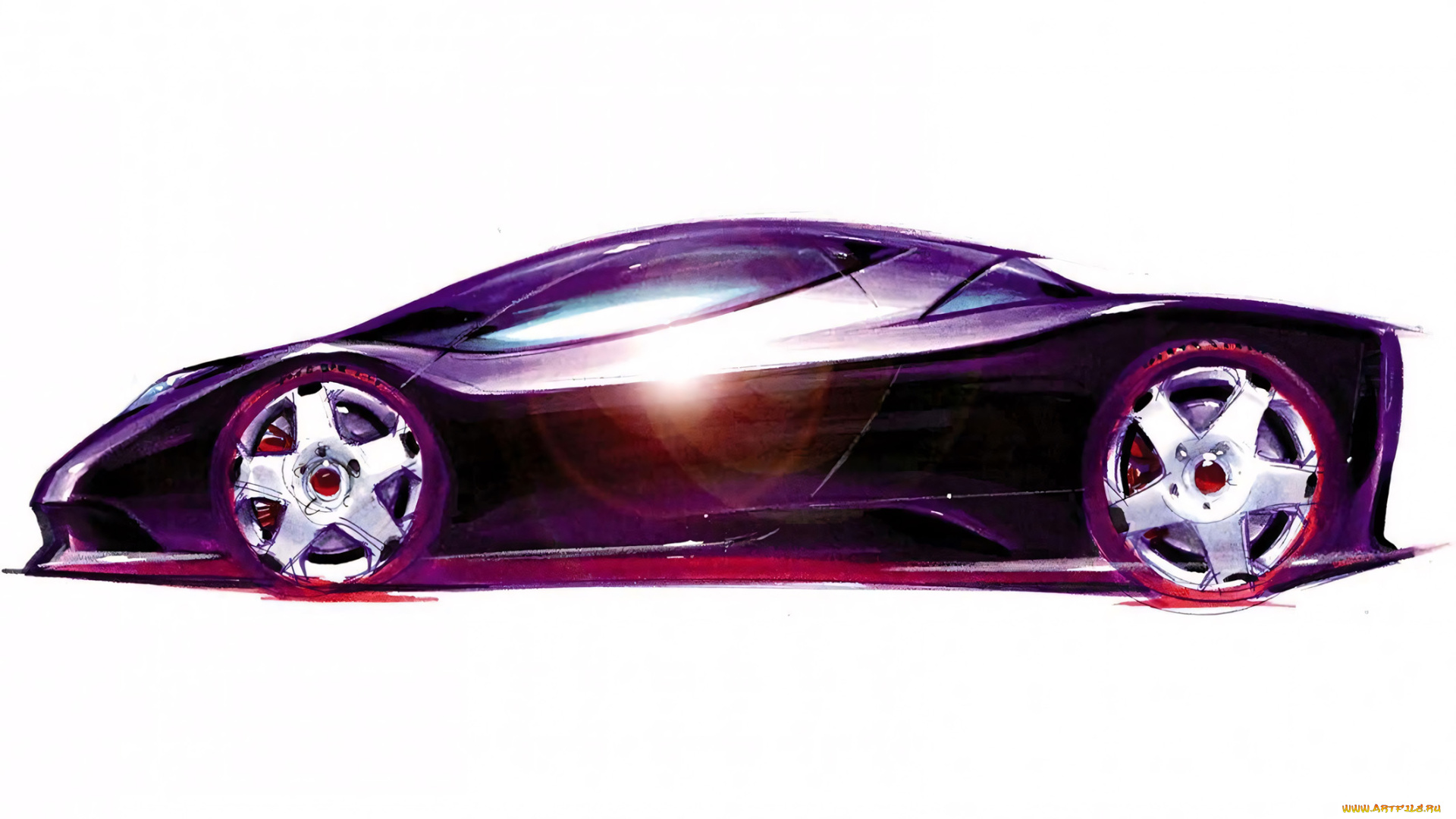 295893, рисованное, авто, мото, автомобиль