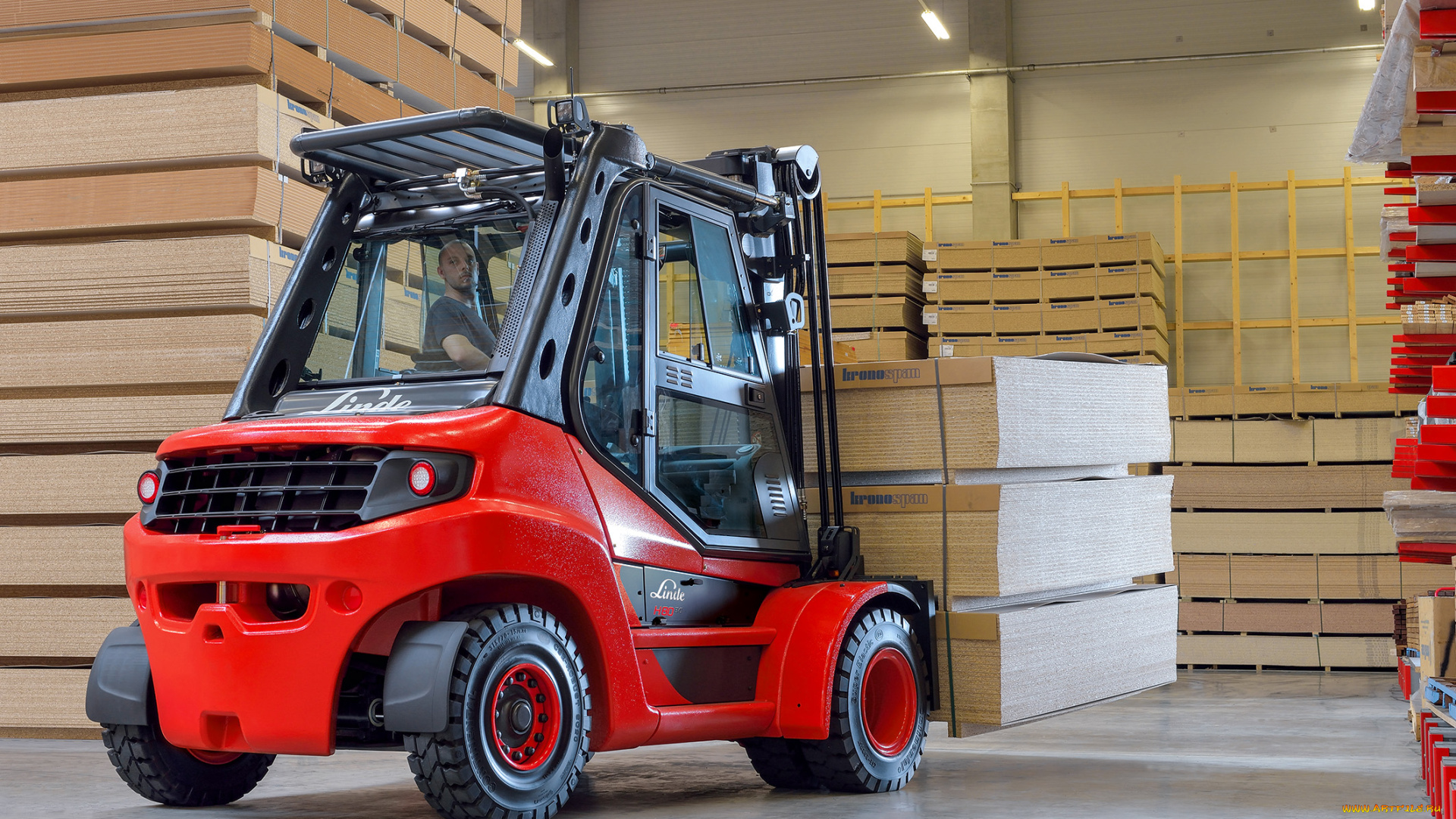 техника, автопогрузчики, linde
