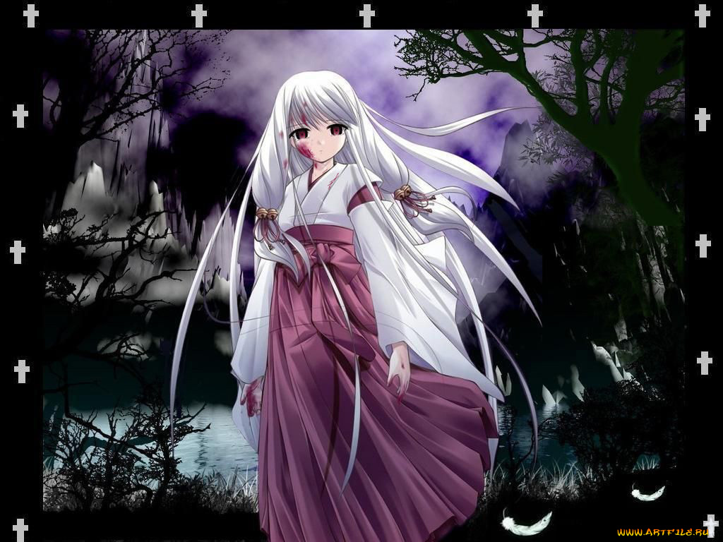 аниме, halloween, magic