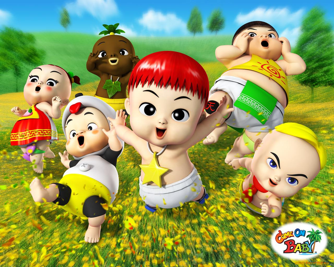 мультфильмы, come, on, babe