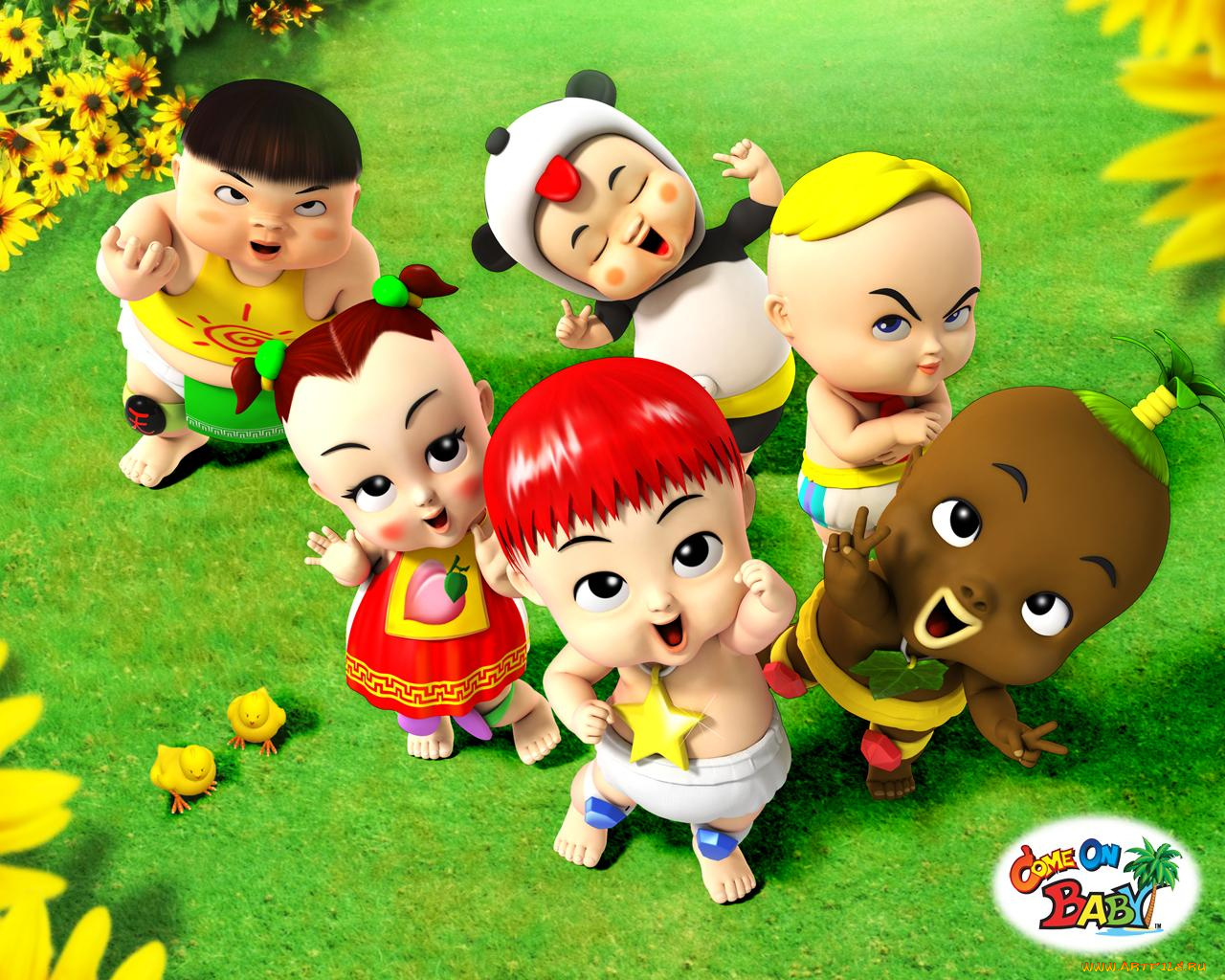 мультфильмы, come, on, babe