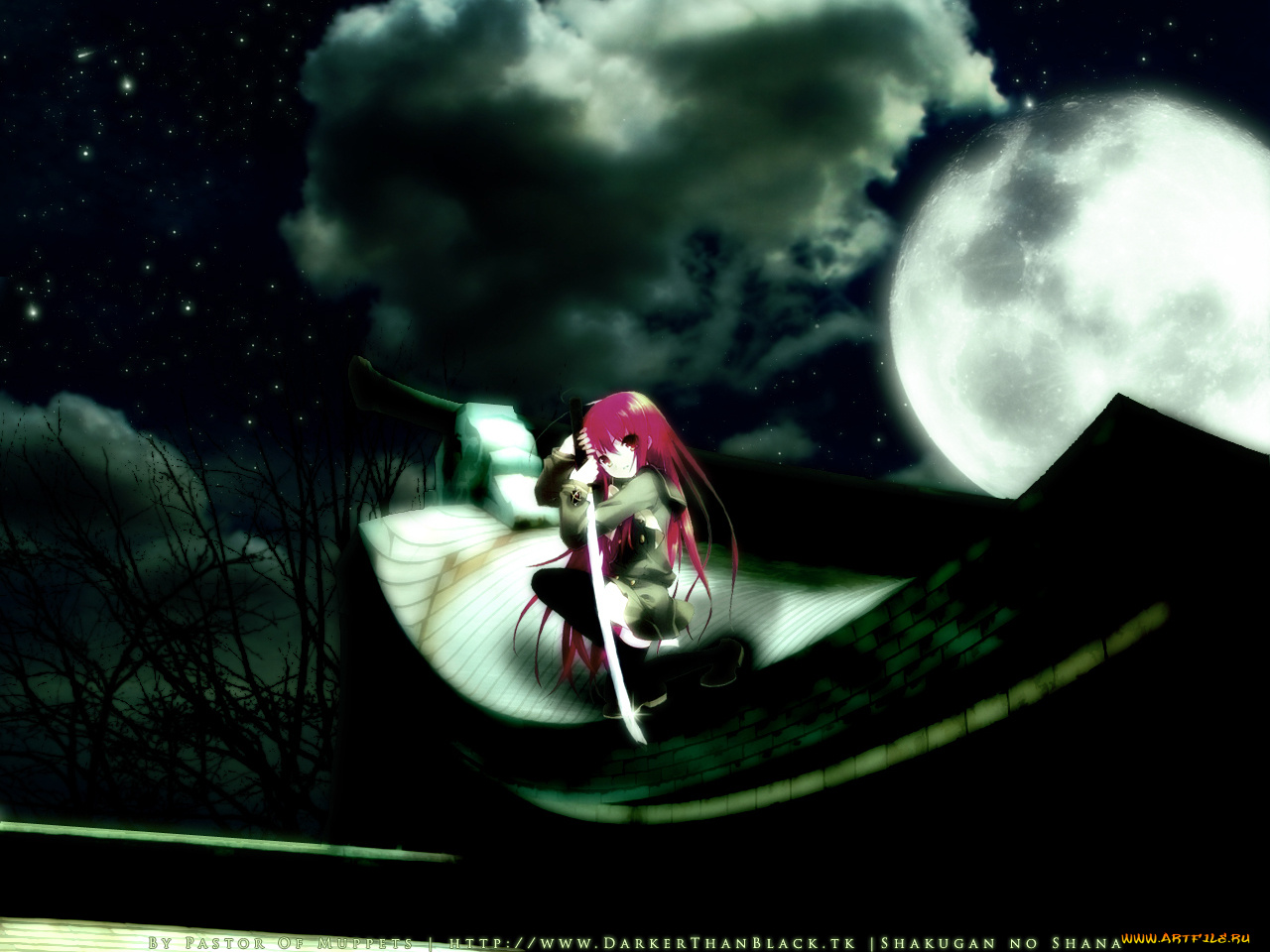 аниме, shakugan, no, shana