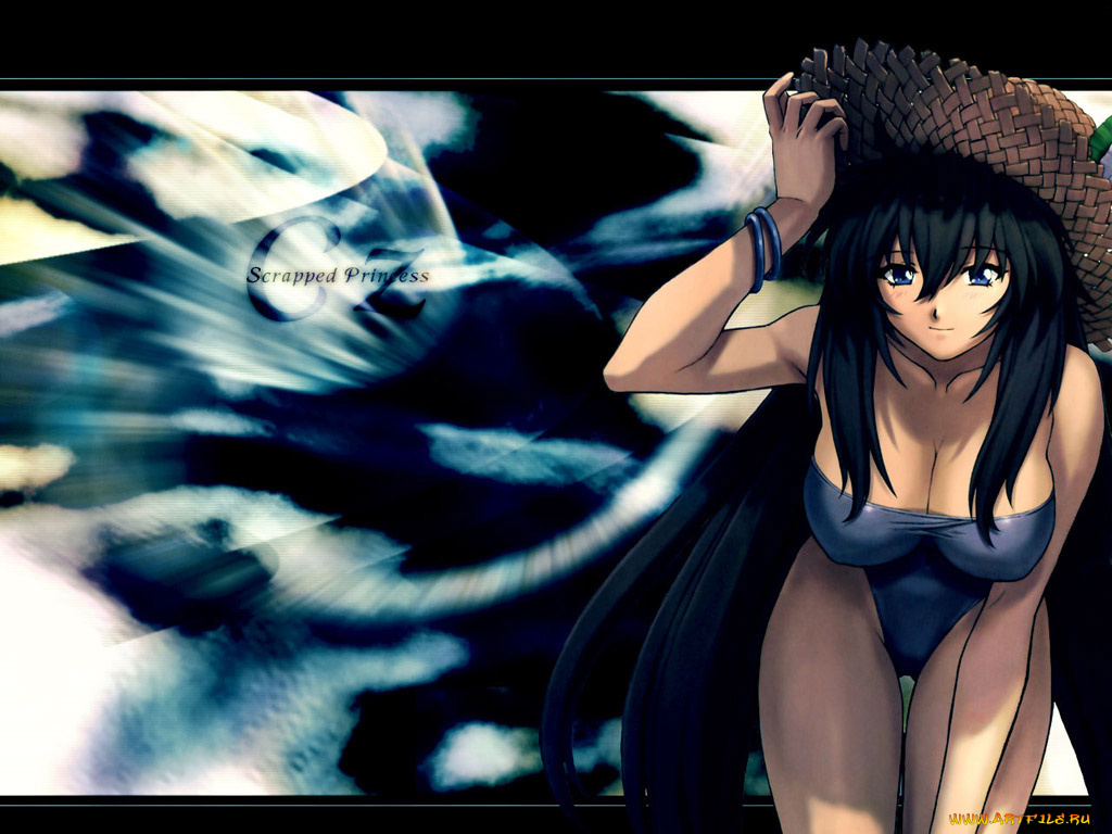 аниме, scrapped, princess