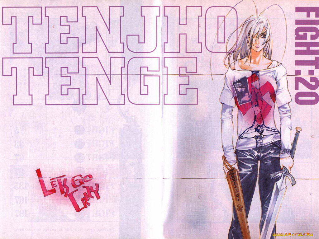 аниме, tenjou, tenge