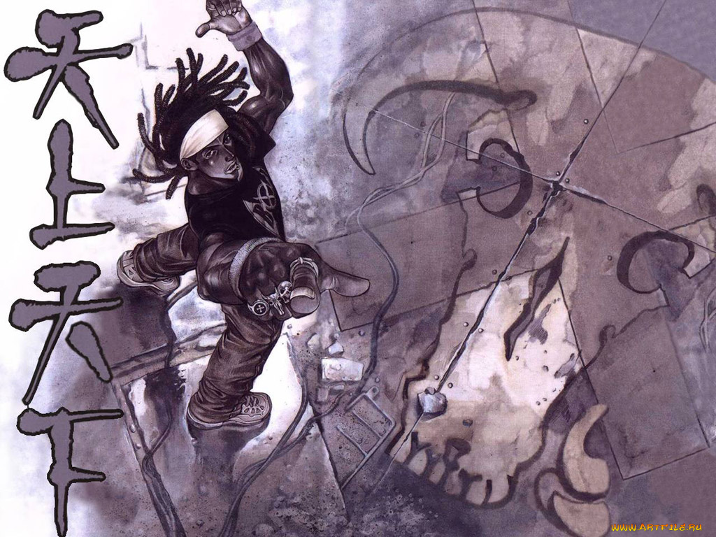 аниме, tenjou, tenge