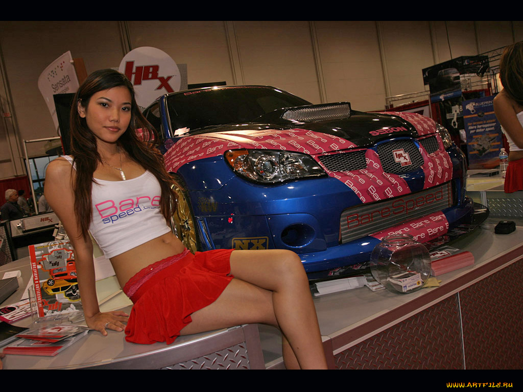 автомобили, авто, девушками