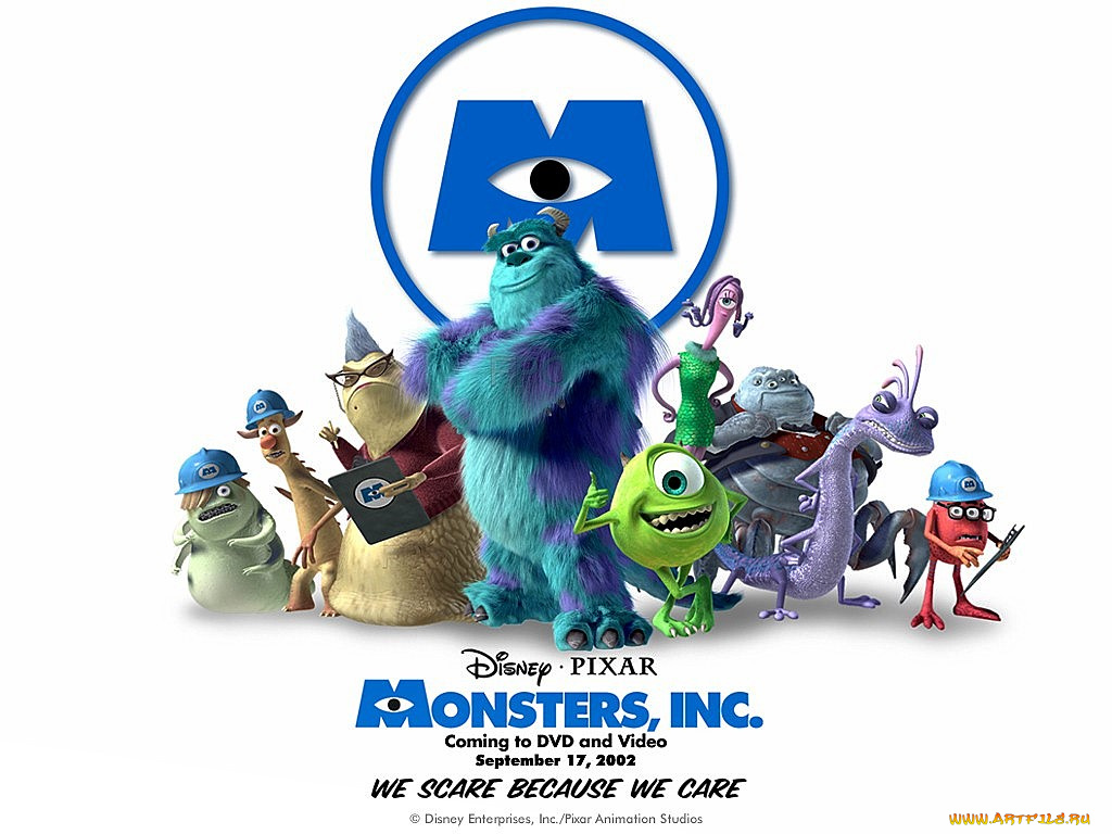 мультфильмы, monsters, inc