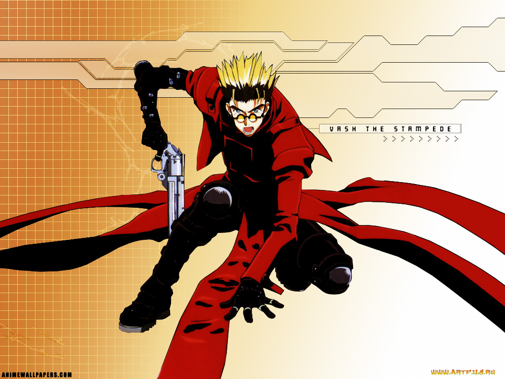 аниме, trigun