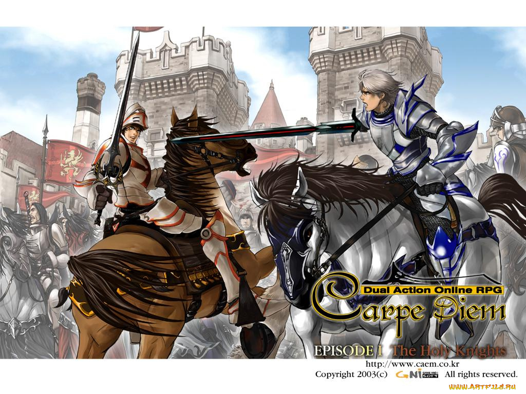 видео, игры, carpe, diem, episode, the, holy, knights