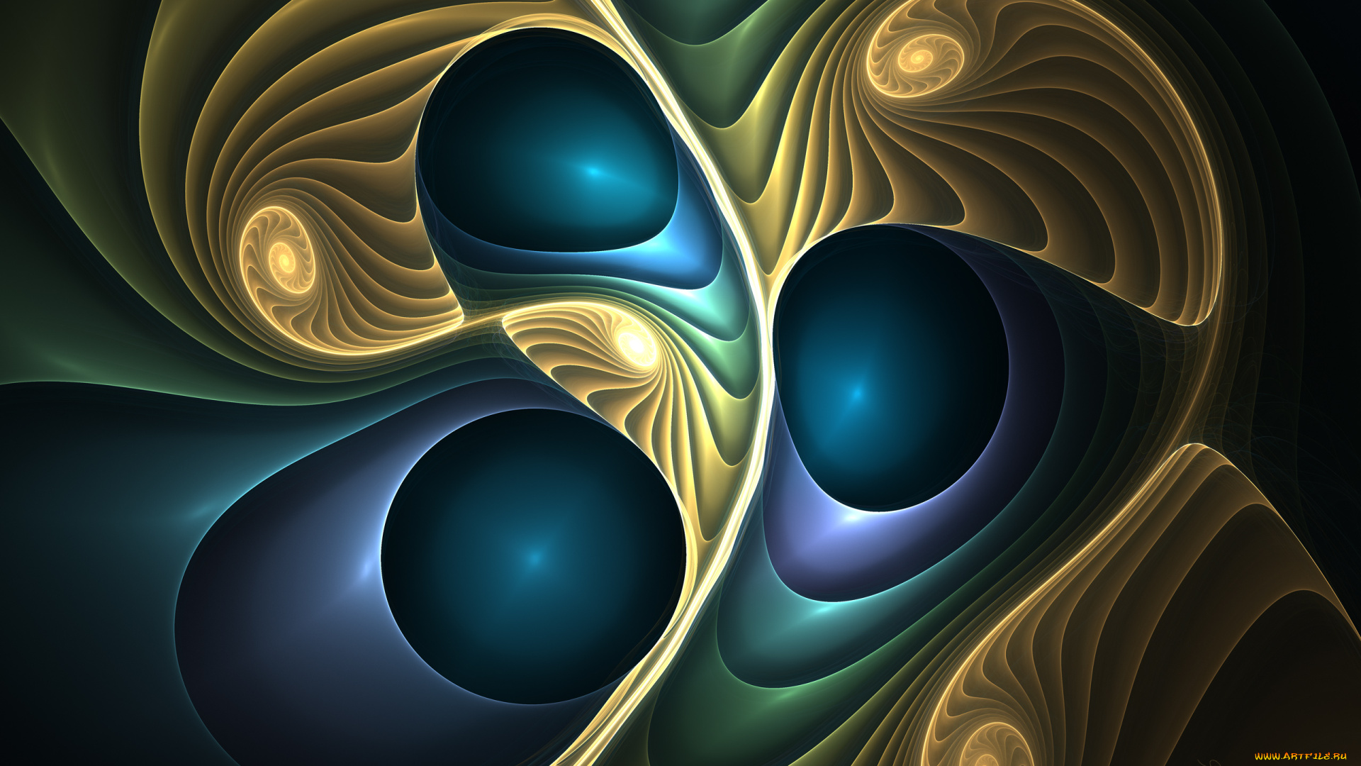 3д, графика, fractal, фракталы