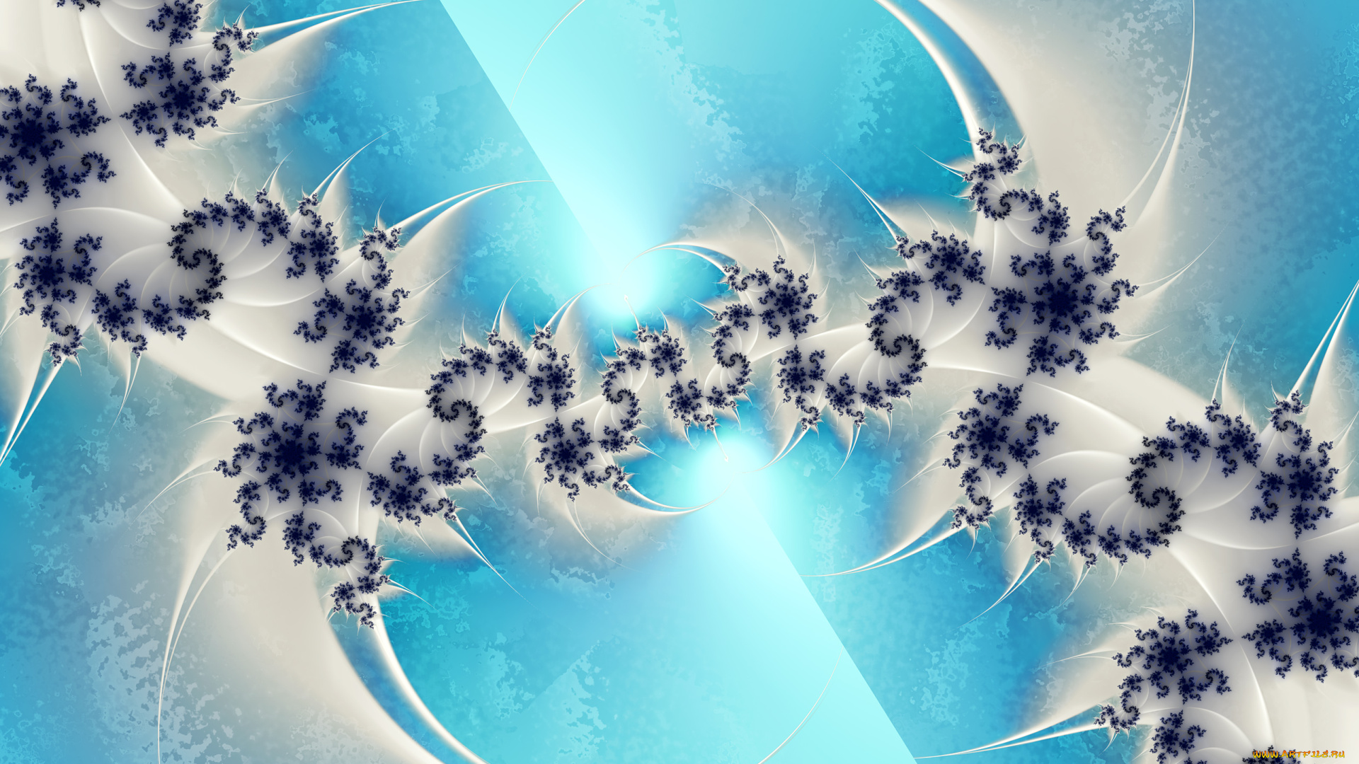 3д, графика, fractal, фракталы