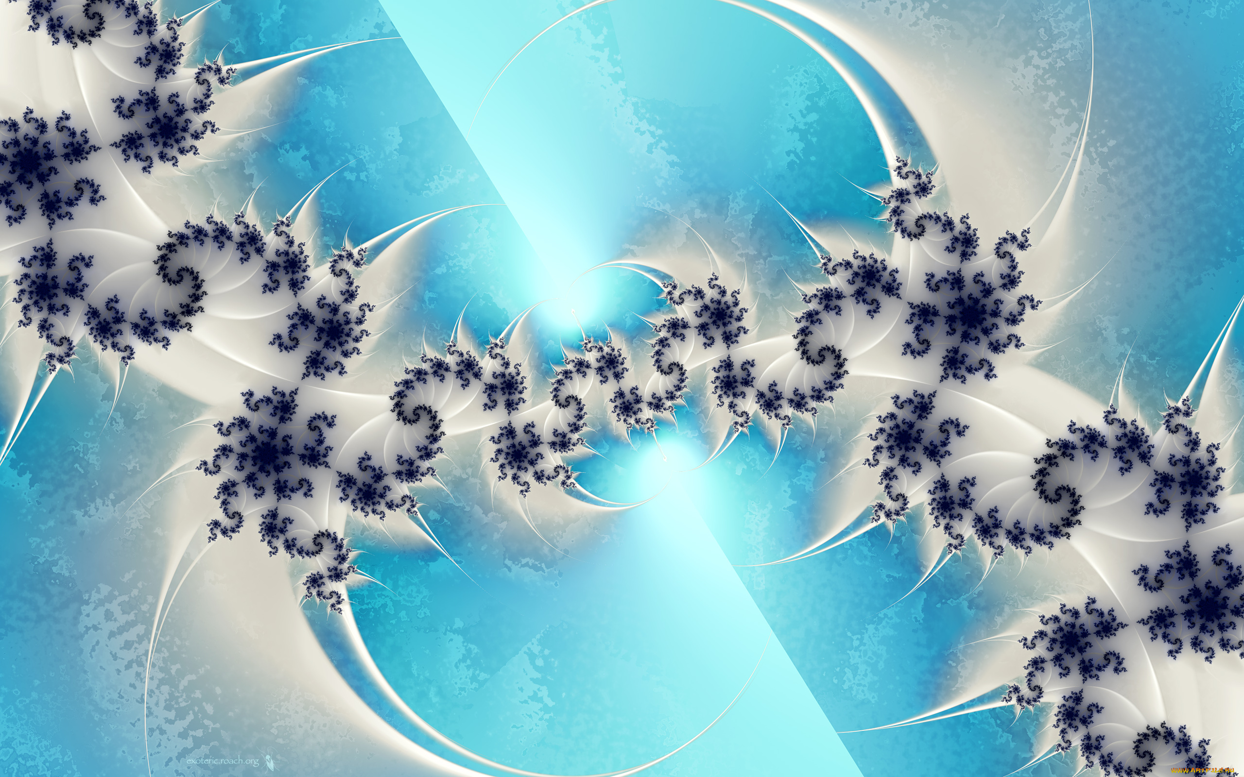 3д, графика, fractal, фракталы