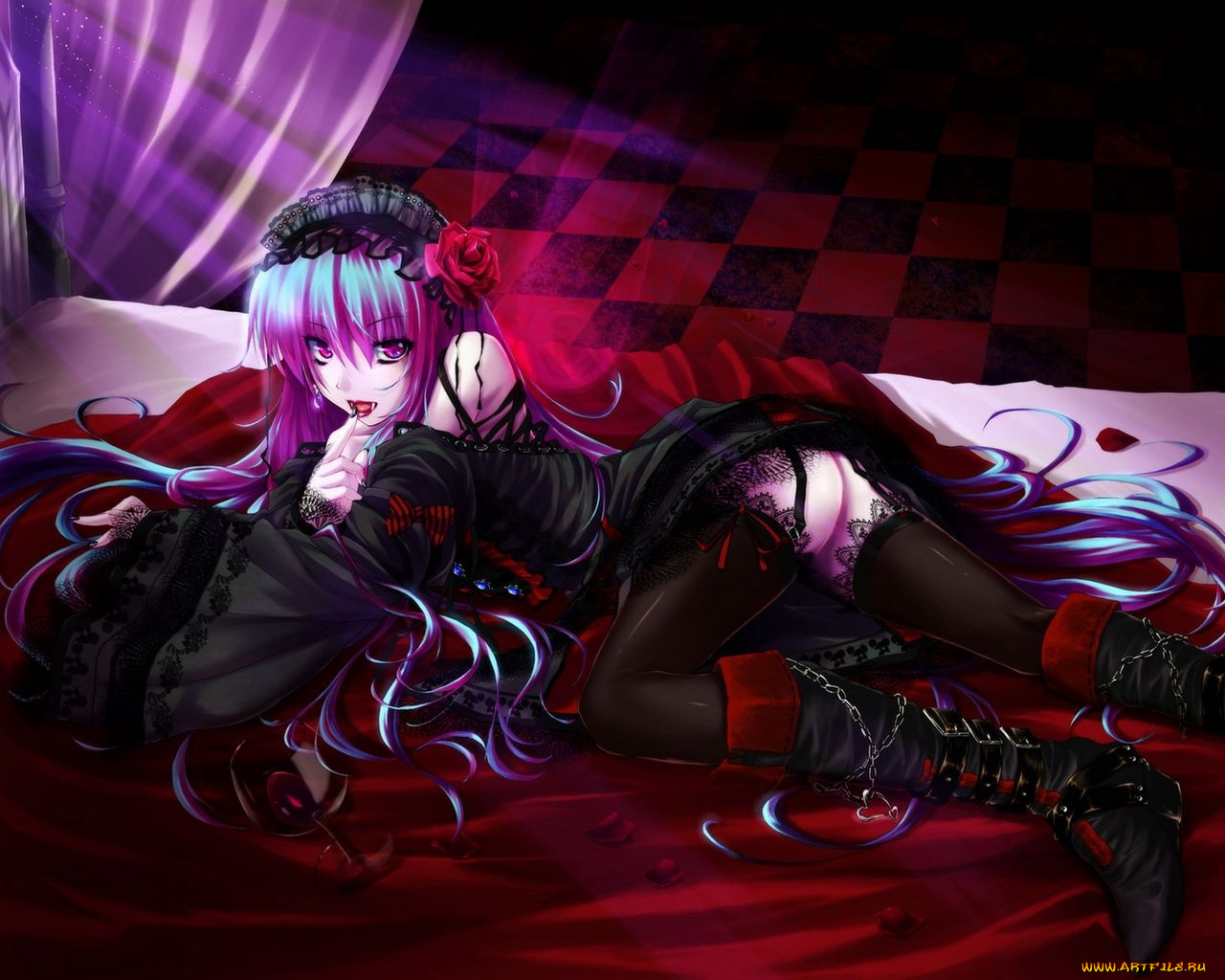 аниме, angels, demons