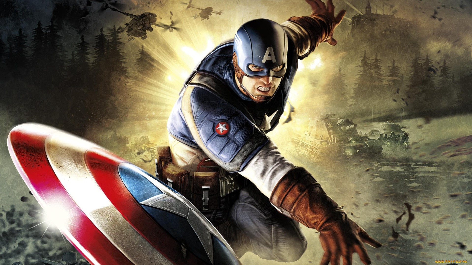 captain, america, super, soldier, видео, игры