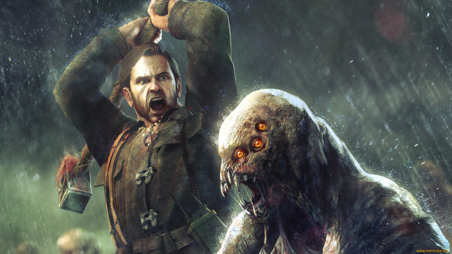 resistance, видео, игры, монстр