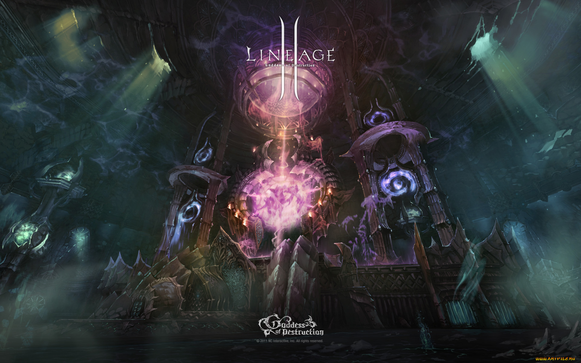 lineage, goddess, of, destruction, видео, игры, ii, магия
