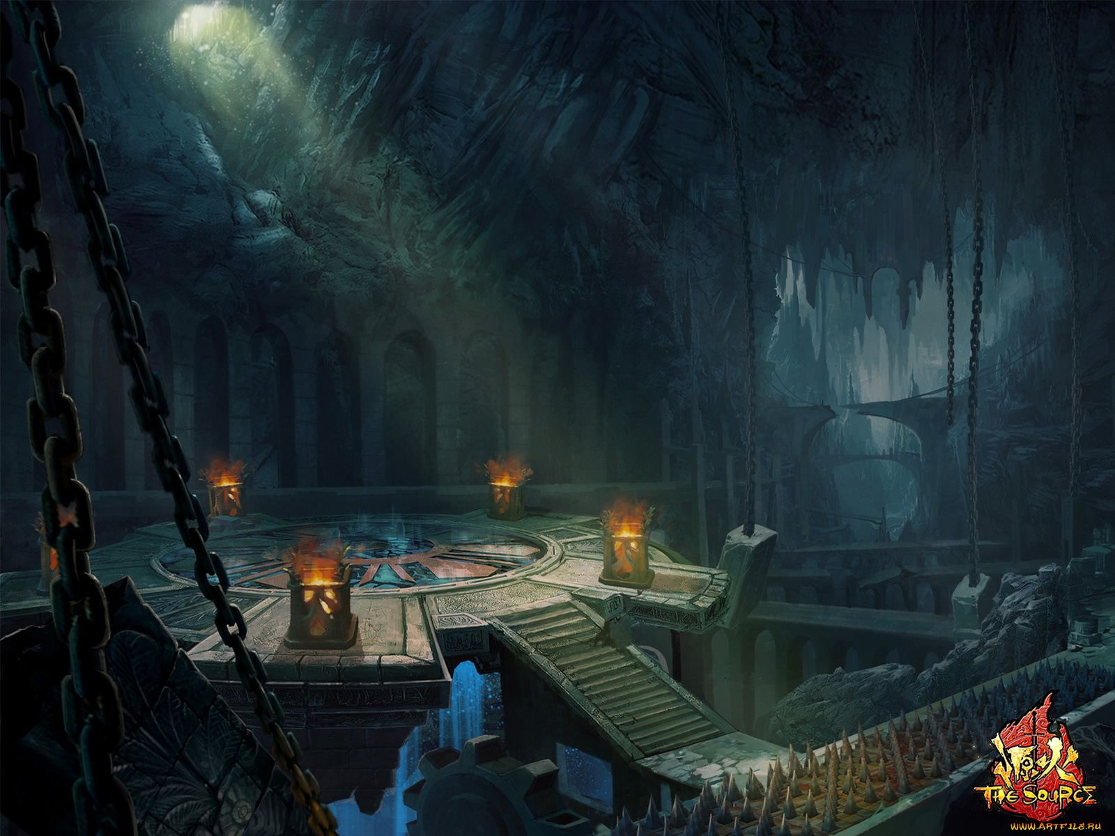 видео, игры, ~~~другое~~~, source, fire, magic, online