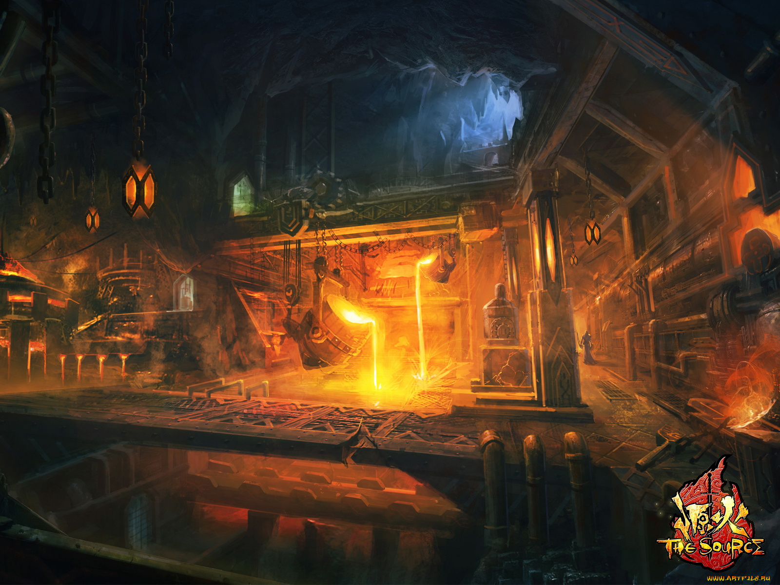 видео, игры, ~~~другое~~~, source, fire, magic, online