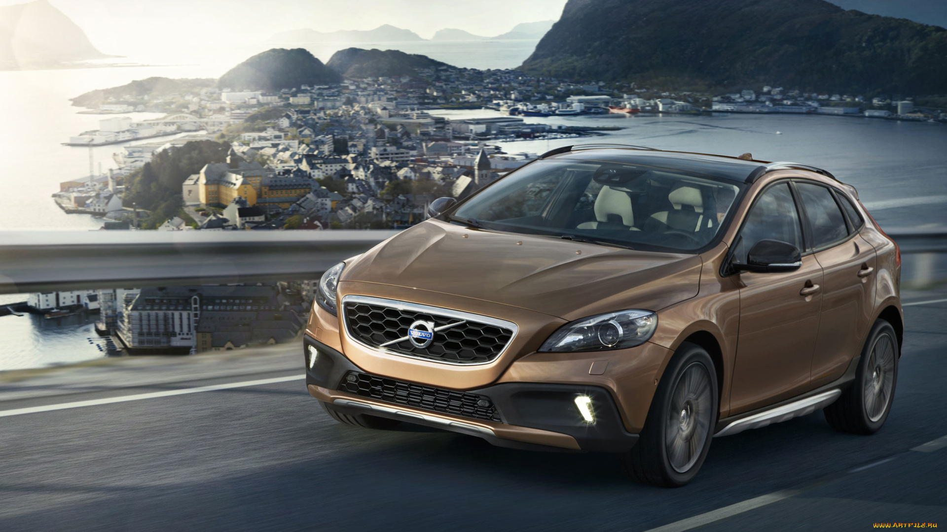 автомобили, volvo, cross, v40