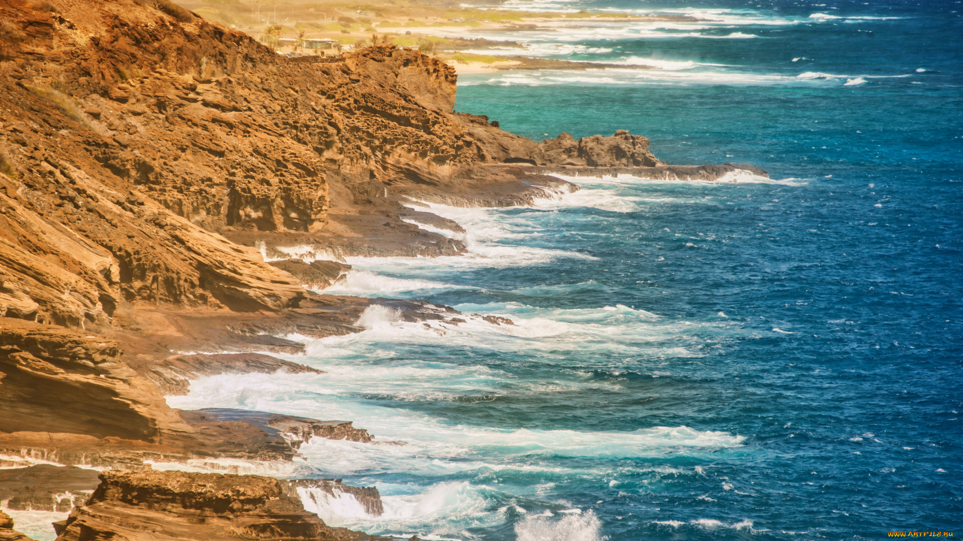 природа, побережье, гавайи