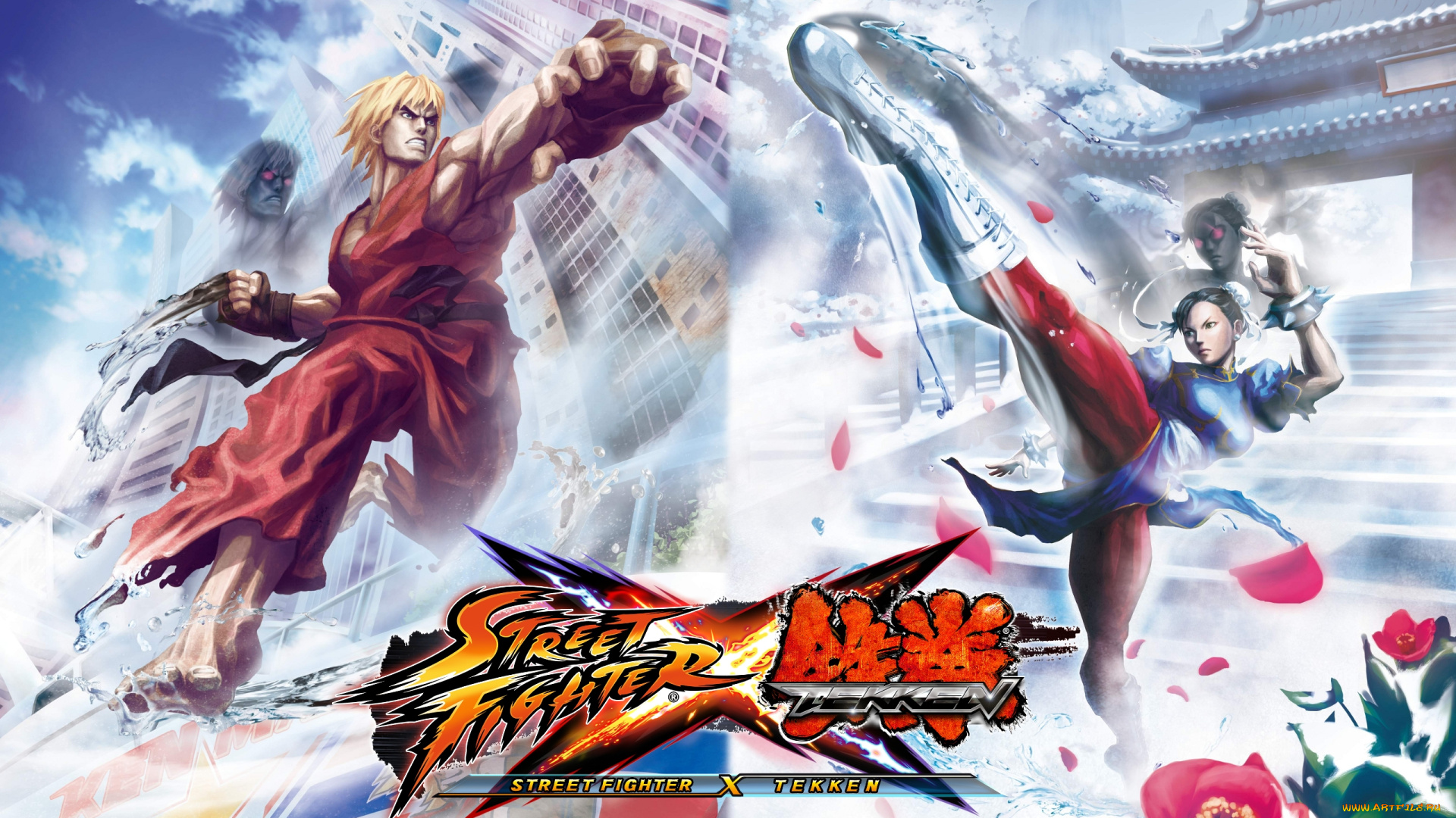 street, fighter, tekken, видео, игры, x