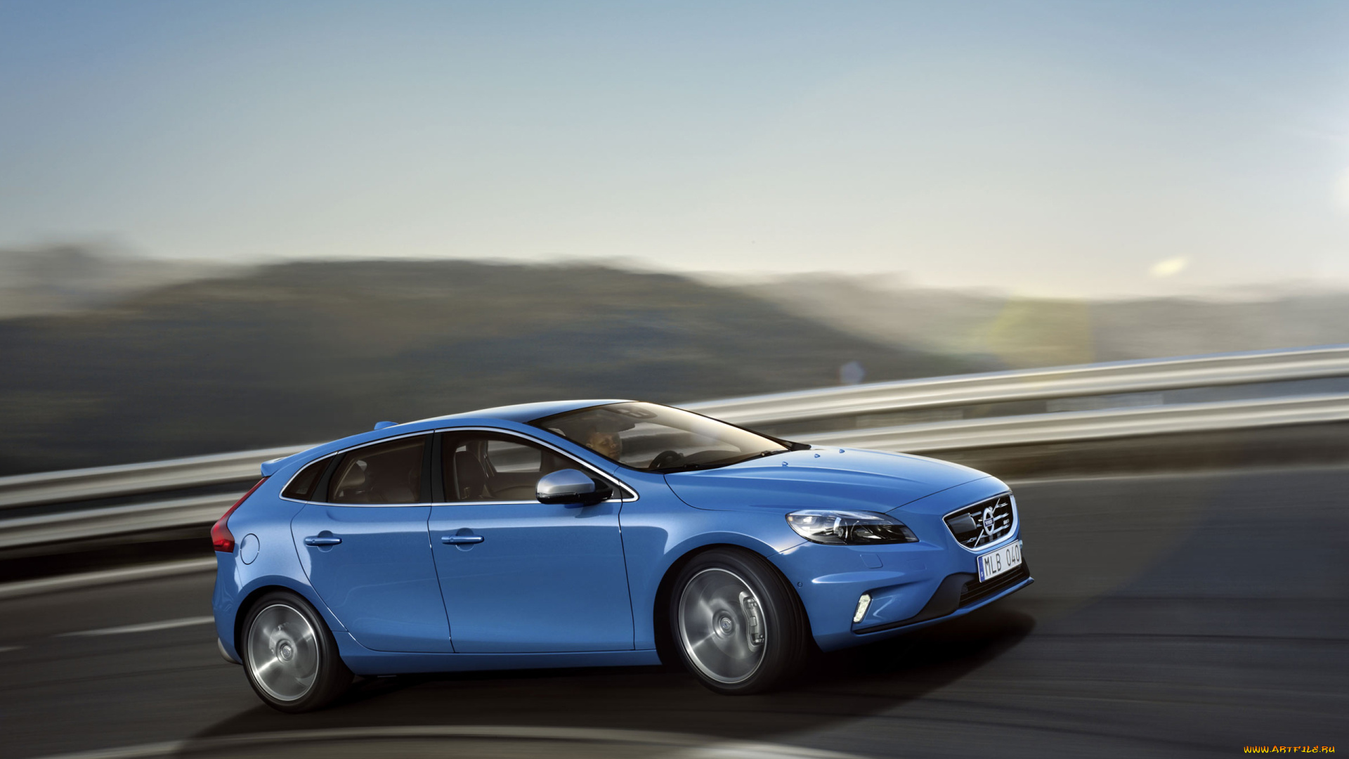 volvo, автомобили, v40, cross