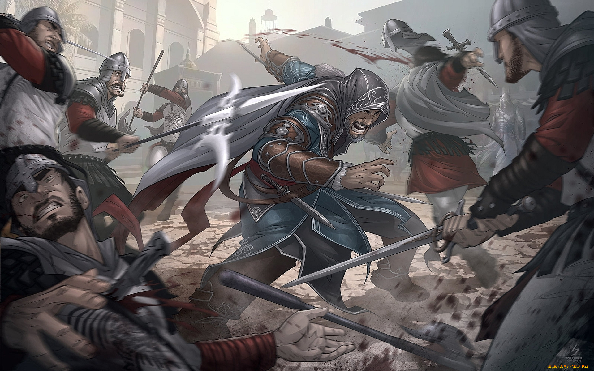 assassin`s, creed, revelations, видео, игры, assassin