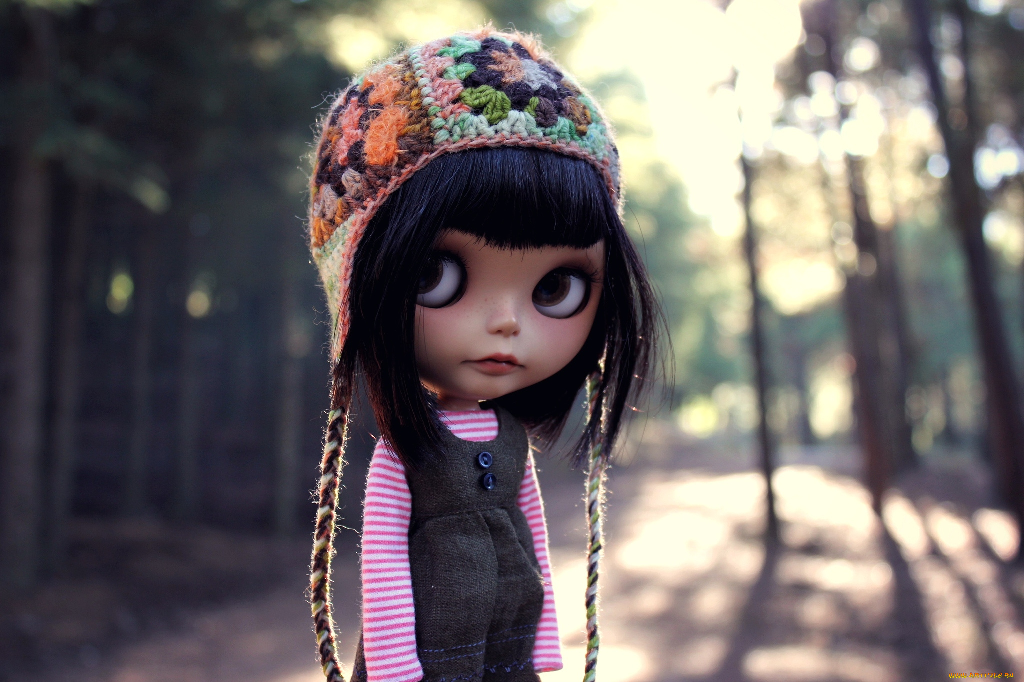 разное, игрушки, шапочка, кукла