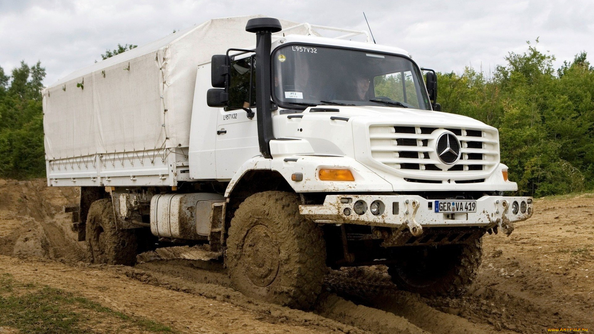 автомобили, mercedes, trucks, вездеход