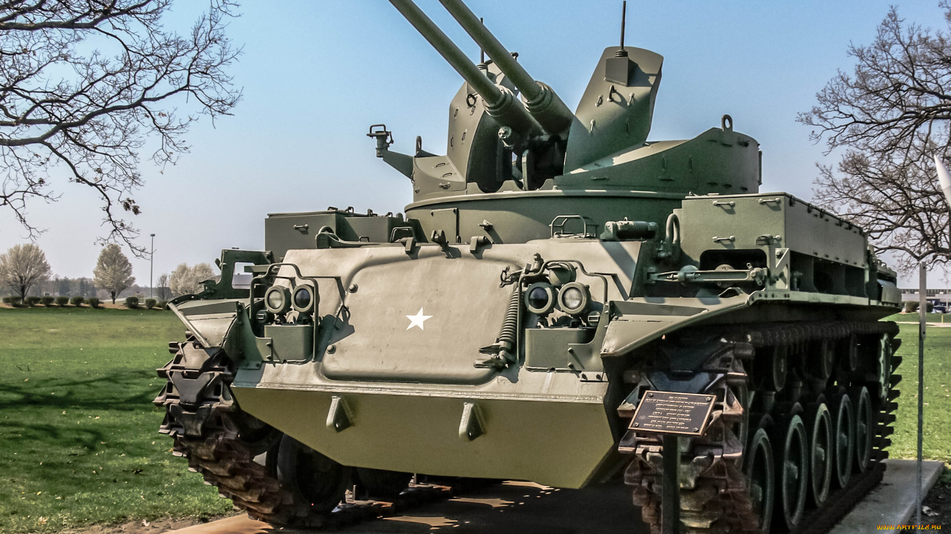 техника, военная, экспонат, танк, музей, площадка