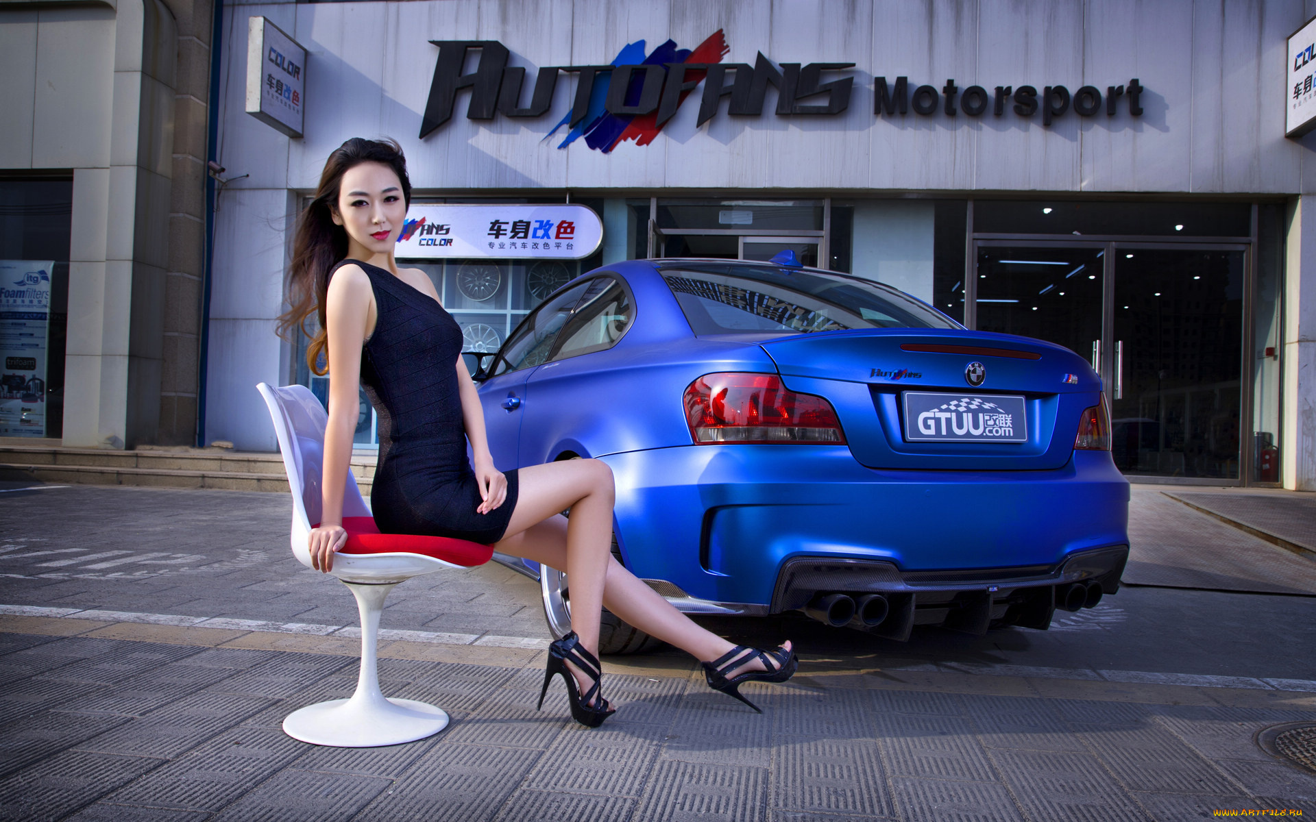 автомобили, авто, девушками, автомобиль, азиатка, девушка