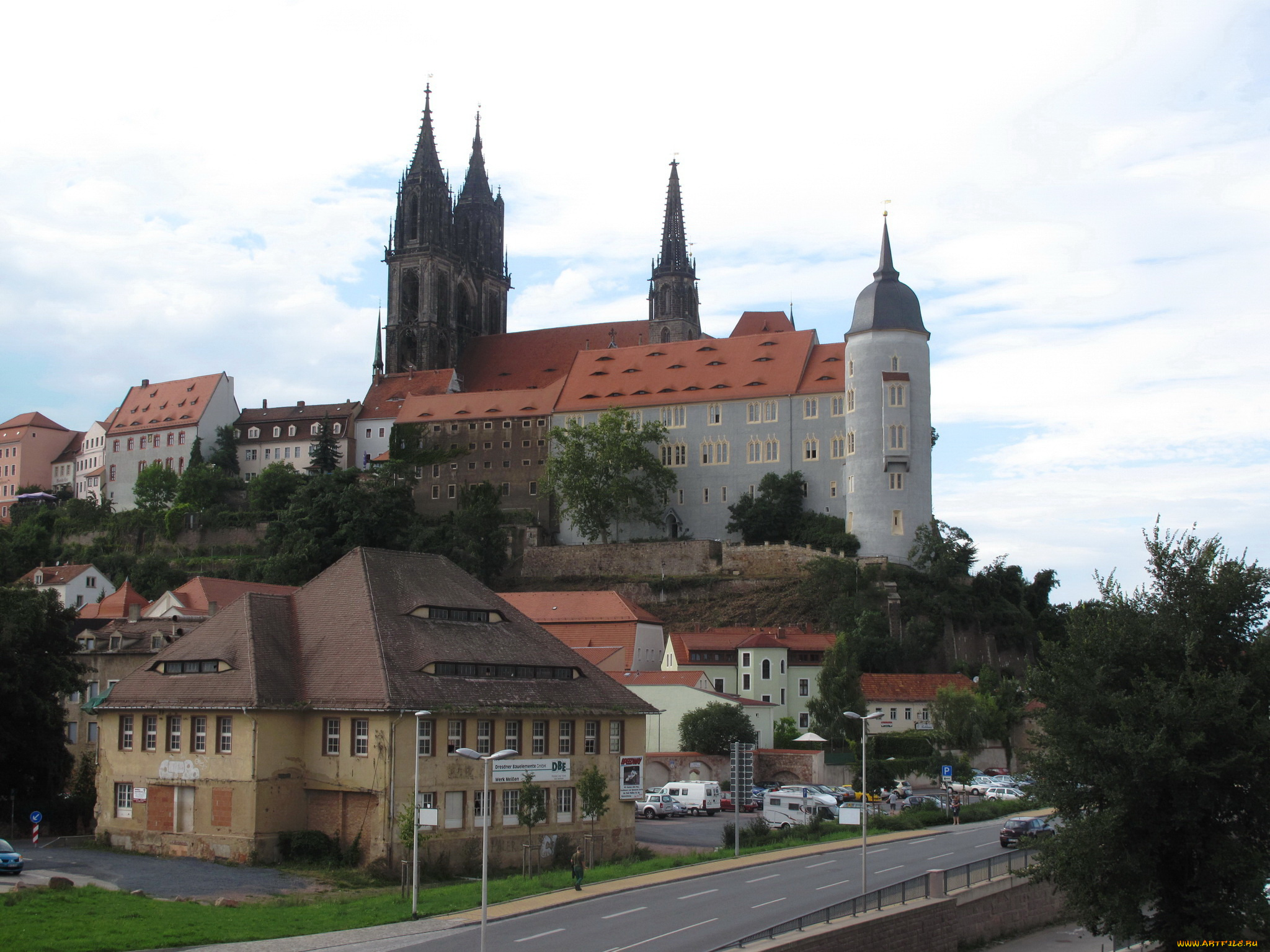 castle, albrechtsburg, meissen, германия, города, дворцы, замки, крепости, замок