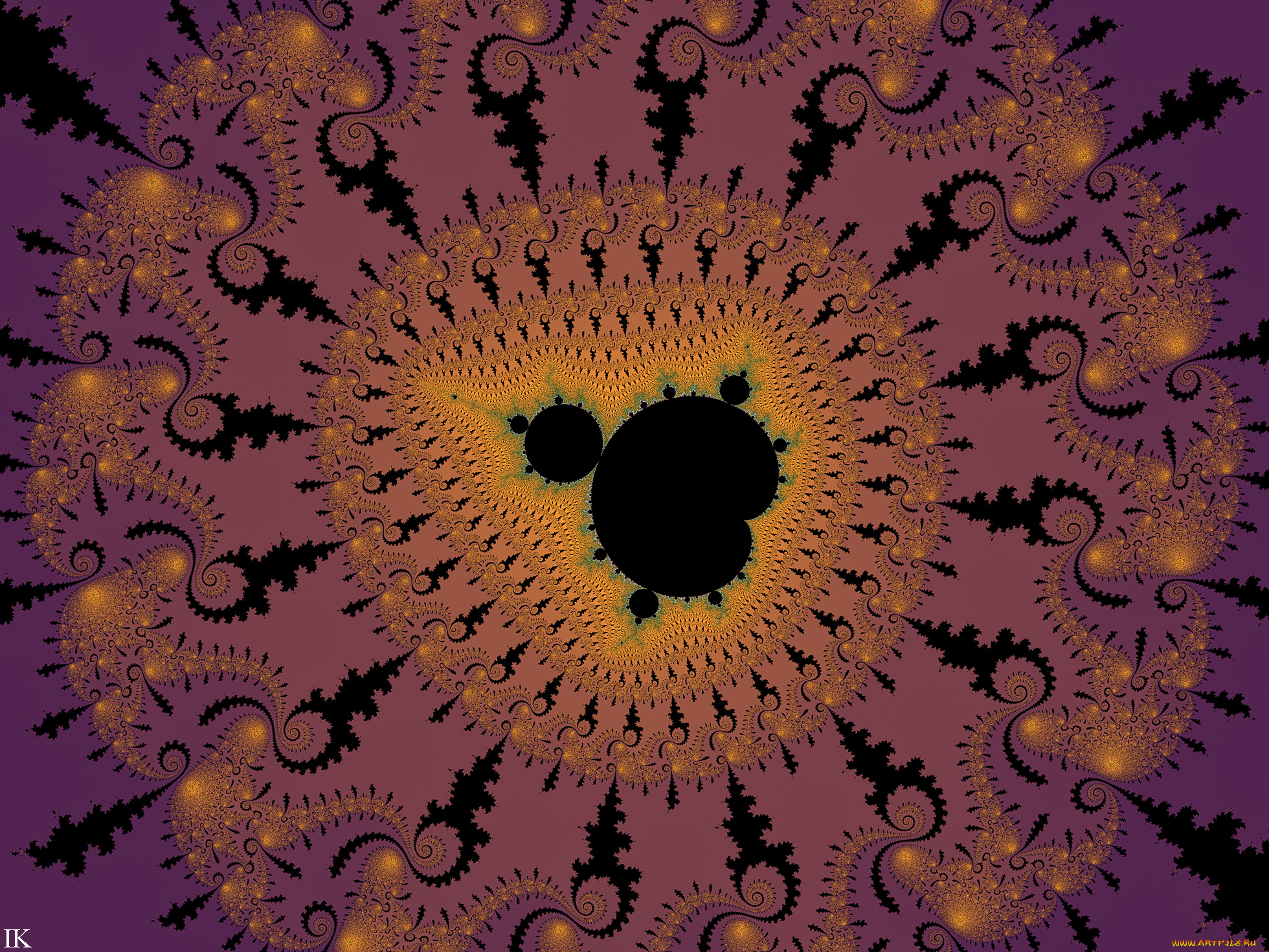 3д, графика, фракталы, , fractal, узор, цвета, фон