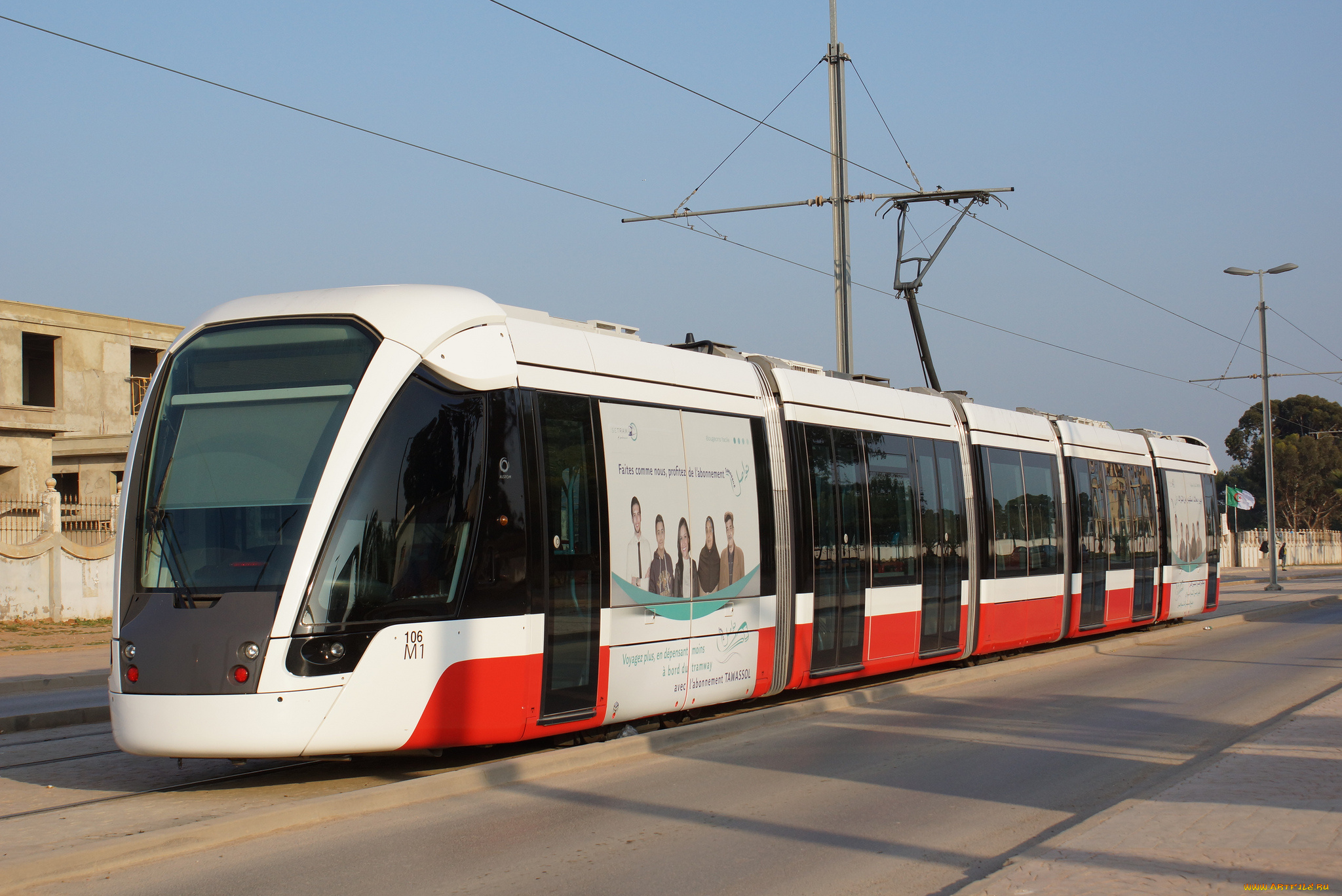 техника, трамваи, рельсы, город, трамвай