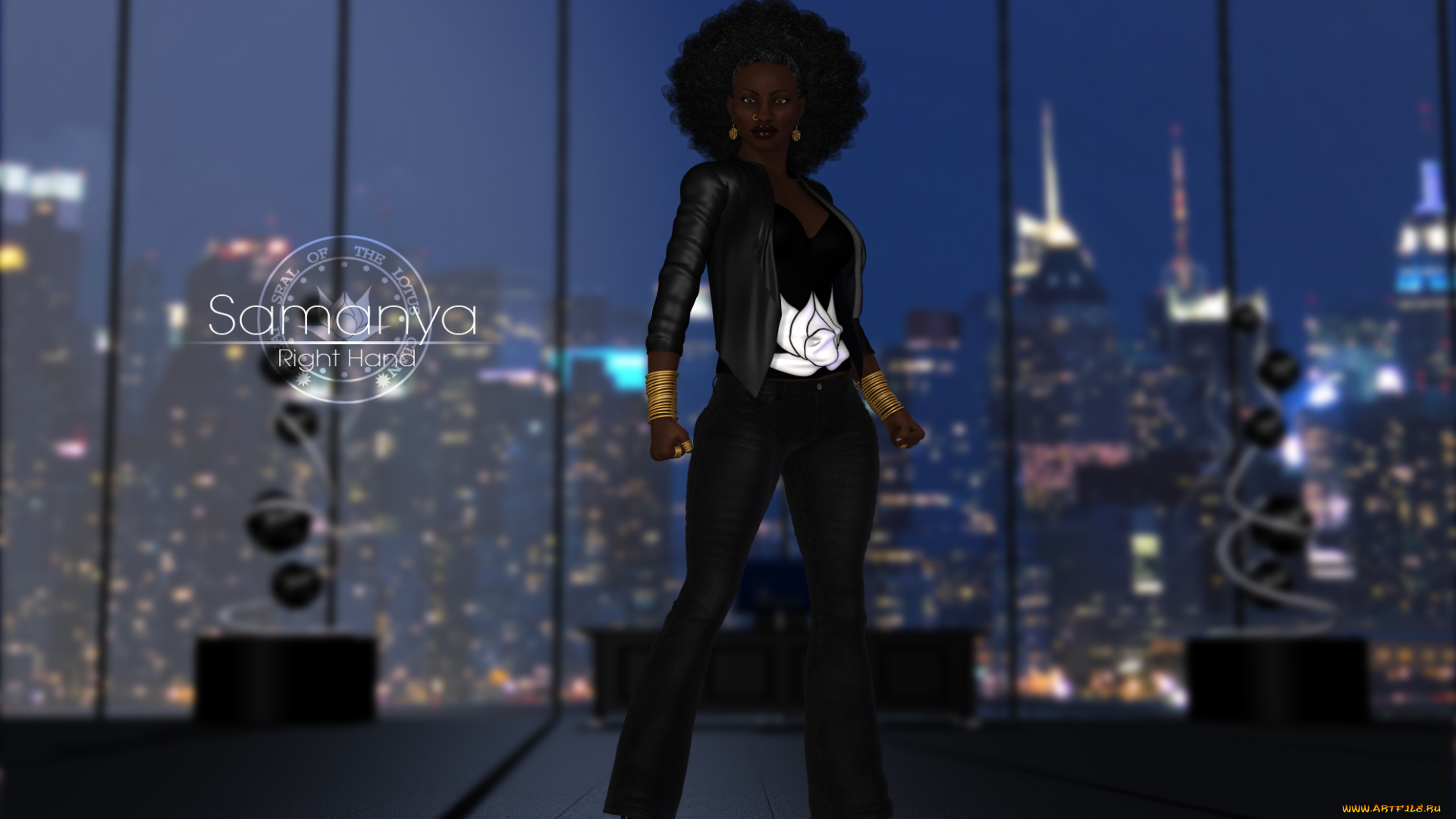 3д, графика, фантазия, , fantasy, фон, взгляд, девушка