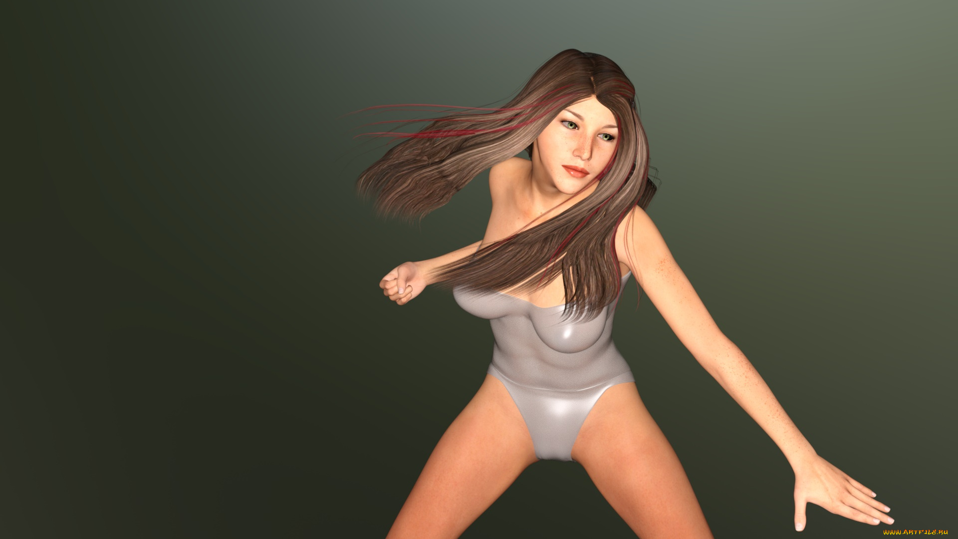 3д, графика, люди, , people, девушка, фон, взгляд