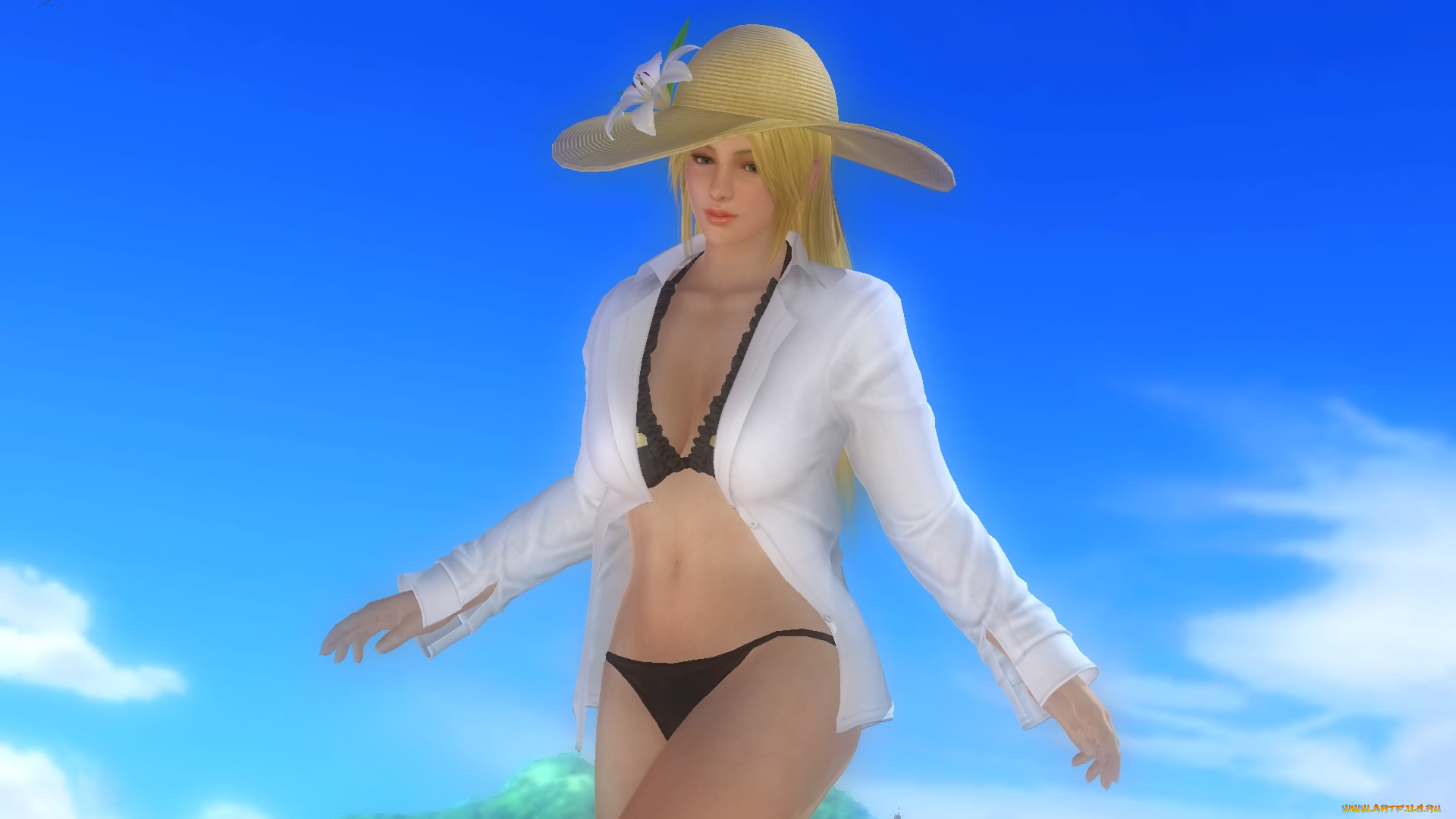 3д, графика, люди, , people, шляпа, взгляд, девушка, фон