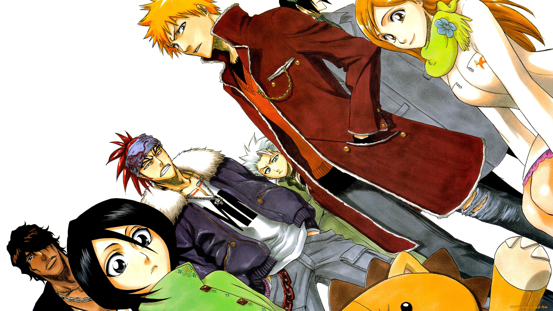 аниме, bleach, ичиго, блич, арт