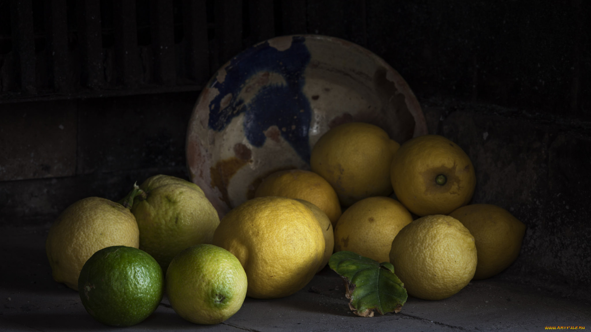 еда, цитрусы, лимоны