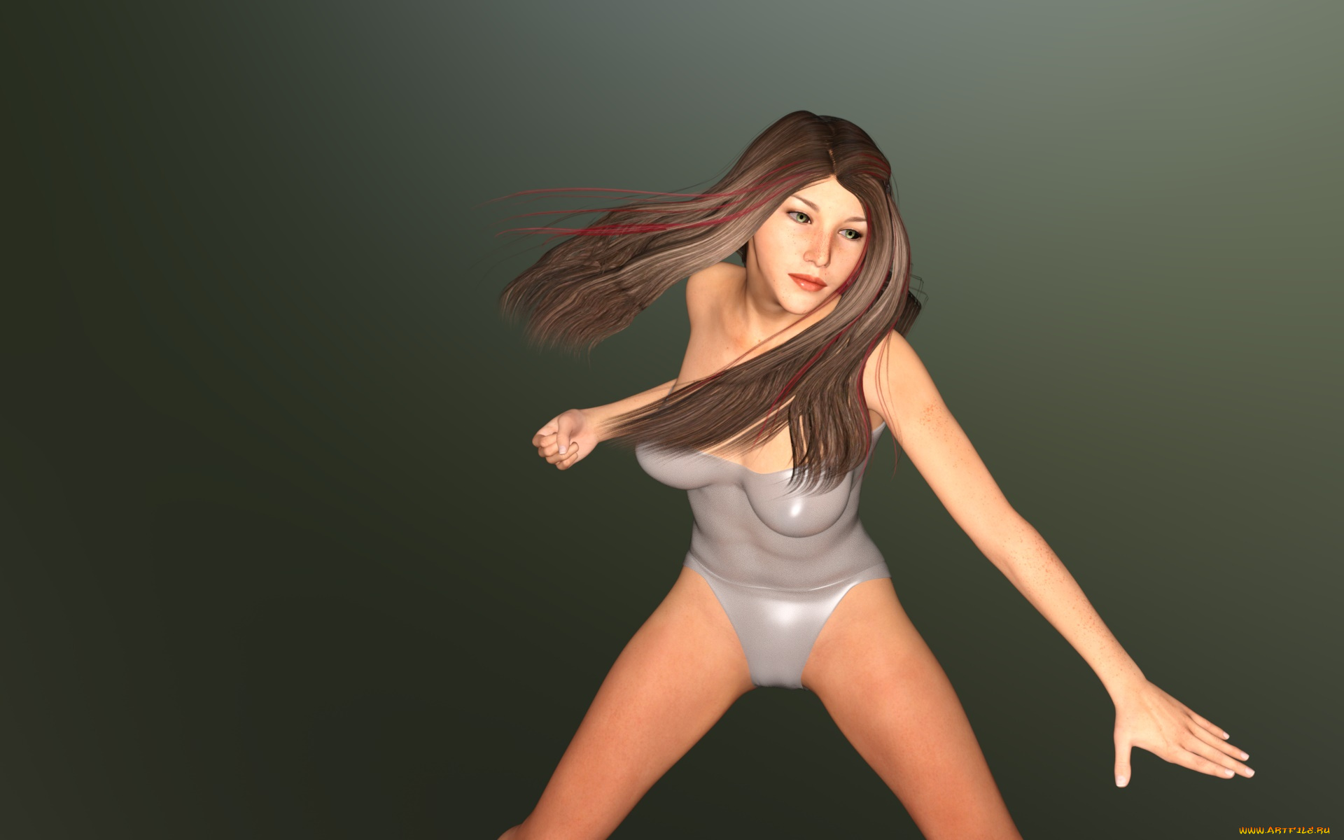 3д, графика, люди, , people, девушка, фон, взгляд