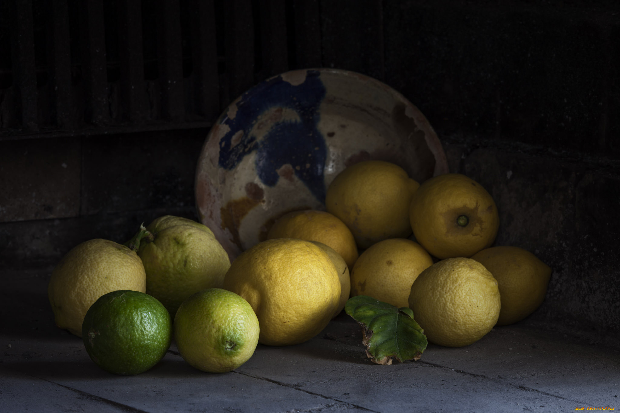 еда, цитрусы, лимоны