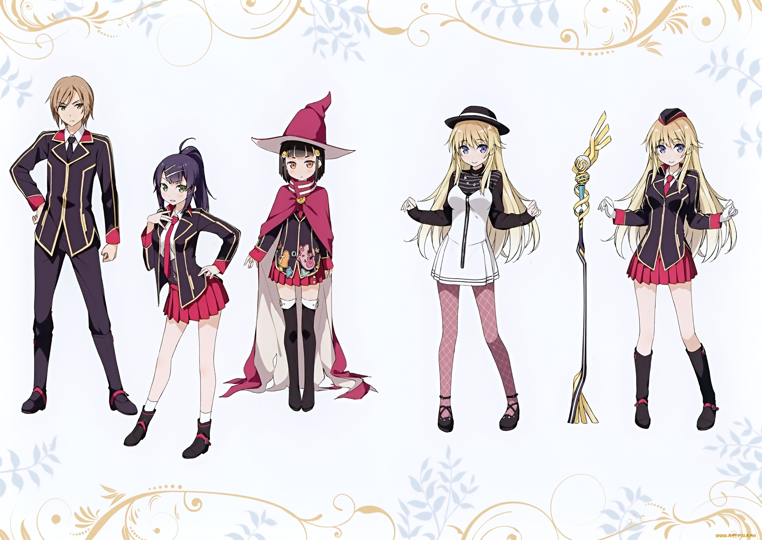 аниме, kantoku, , artbook, парень, арт, kantoku, девушки, sonna, sekai, wa, kowashite, shimae