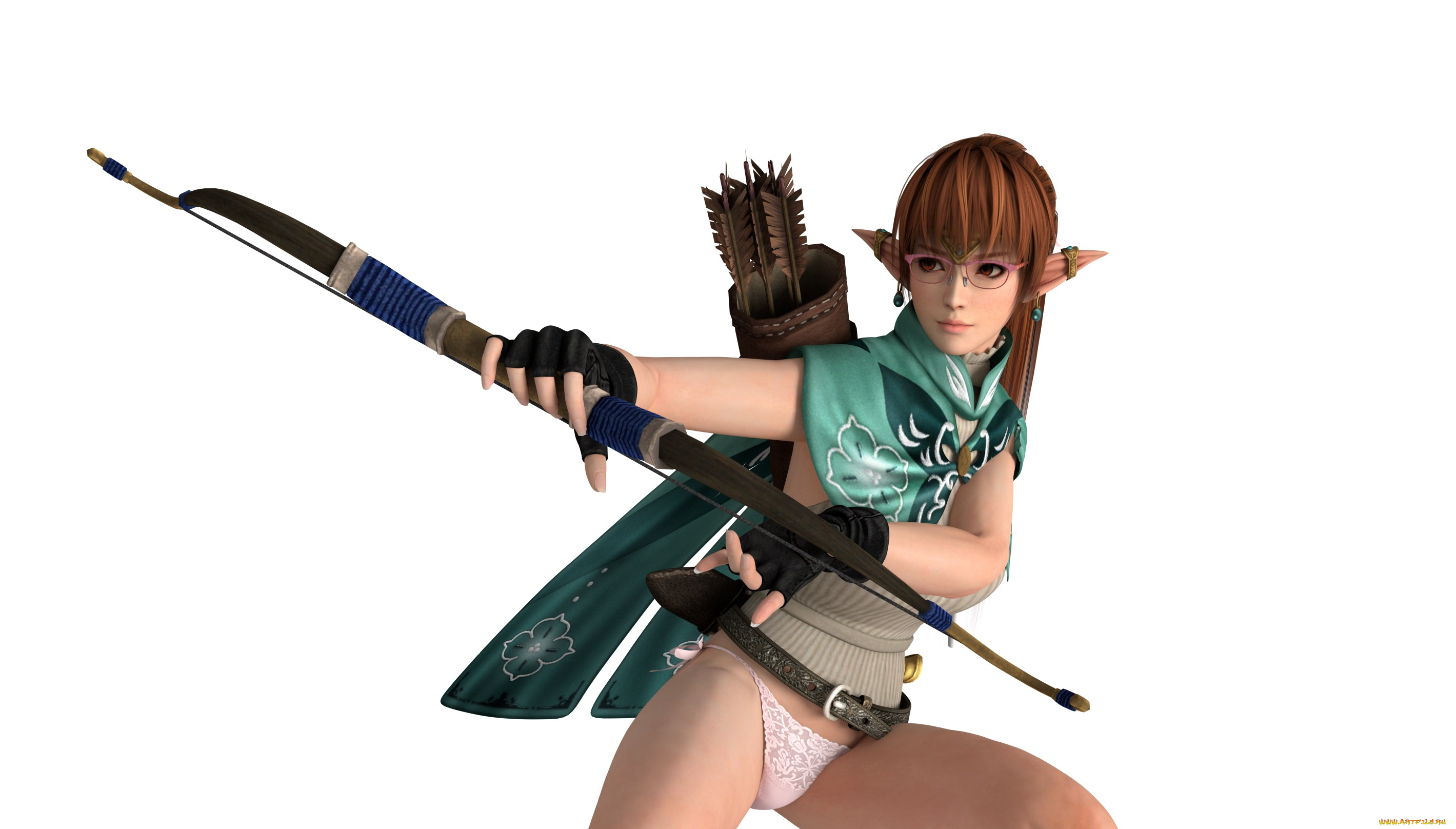 3д, графика, эльфы, , elves, оружие, эльфийка, фон, взгляд