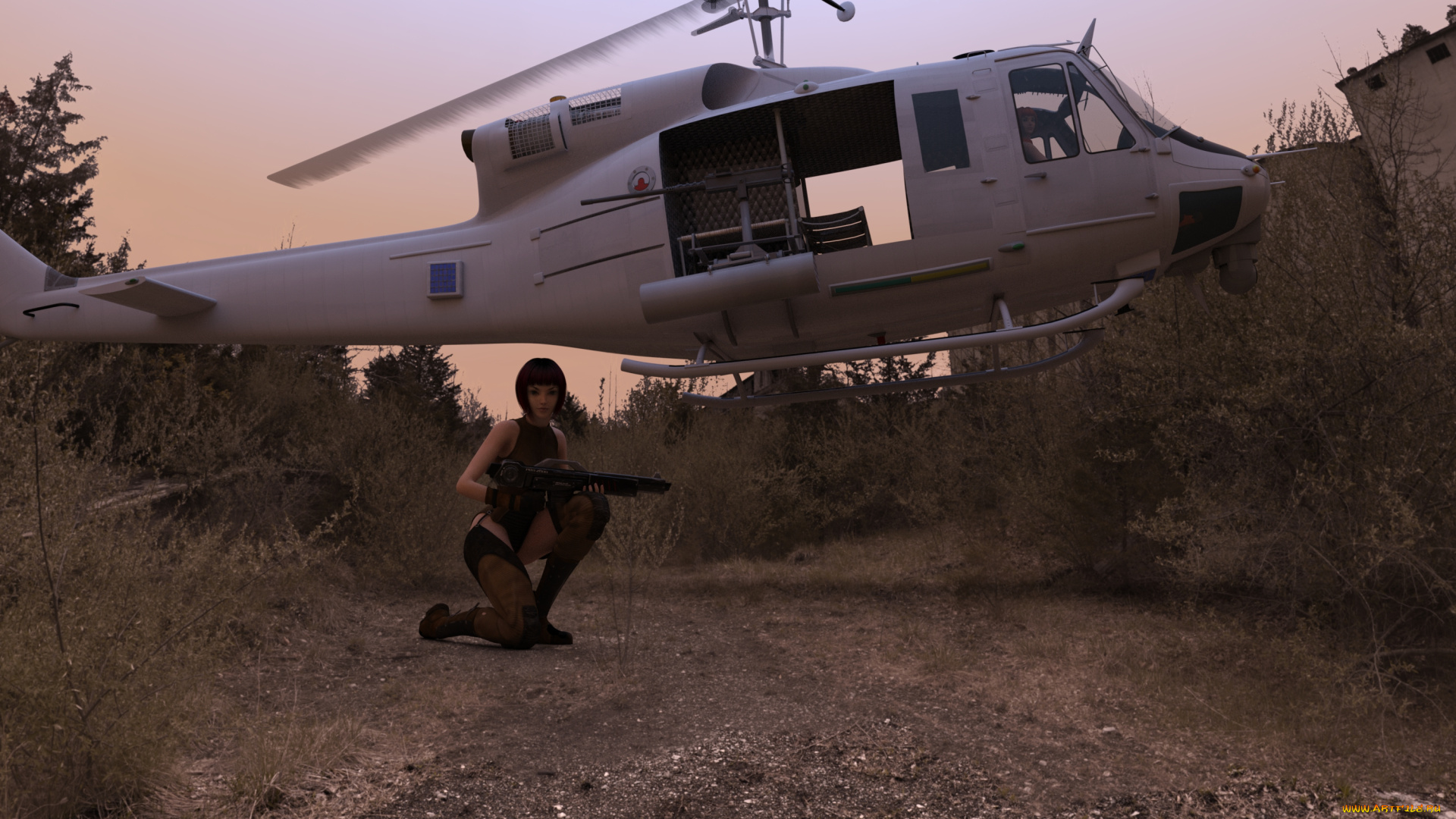 3д, графика, фантазия, , fantasy, взгляд, фон, девушка