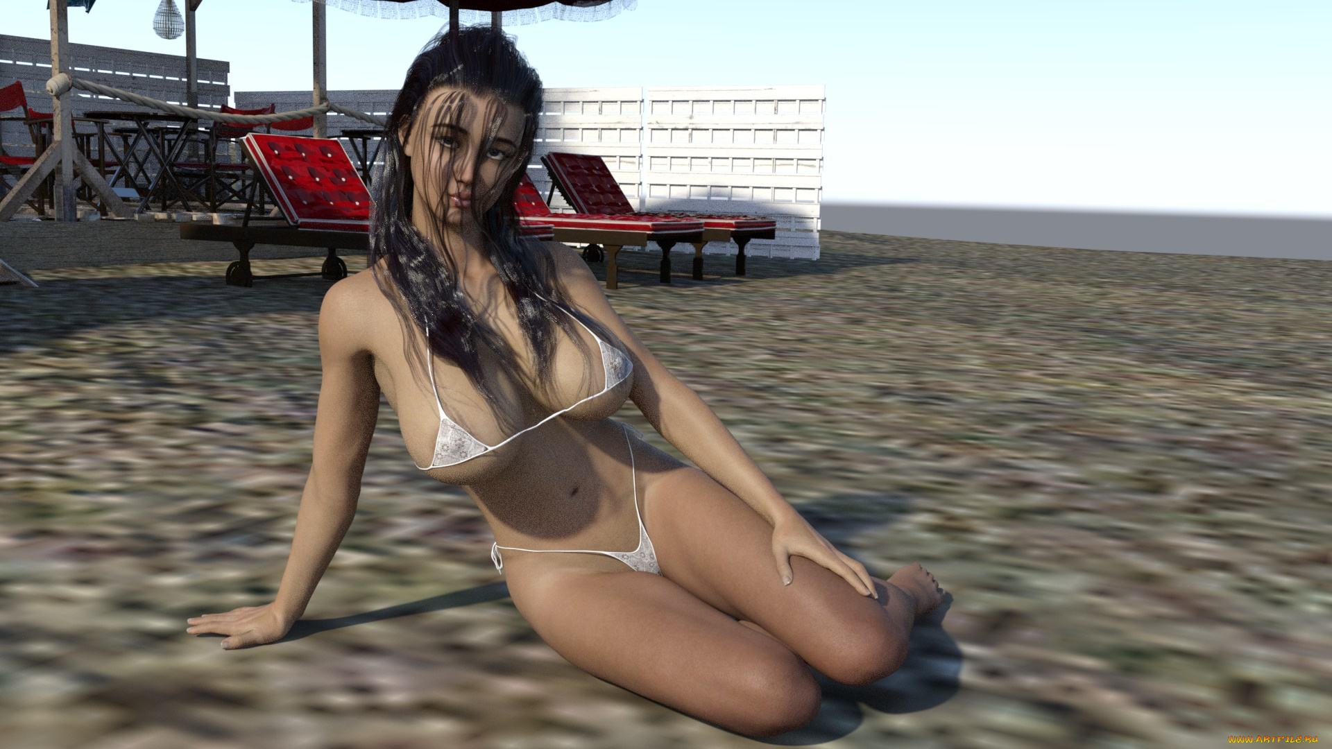 3д, графика, люди, , people, девушка, взгляд, фон