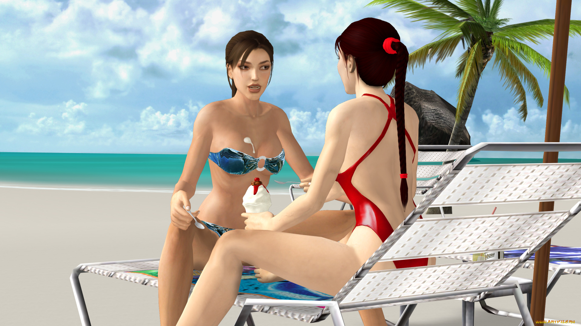 3д, графика, люди, , people, фон, взгляд, девушки